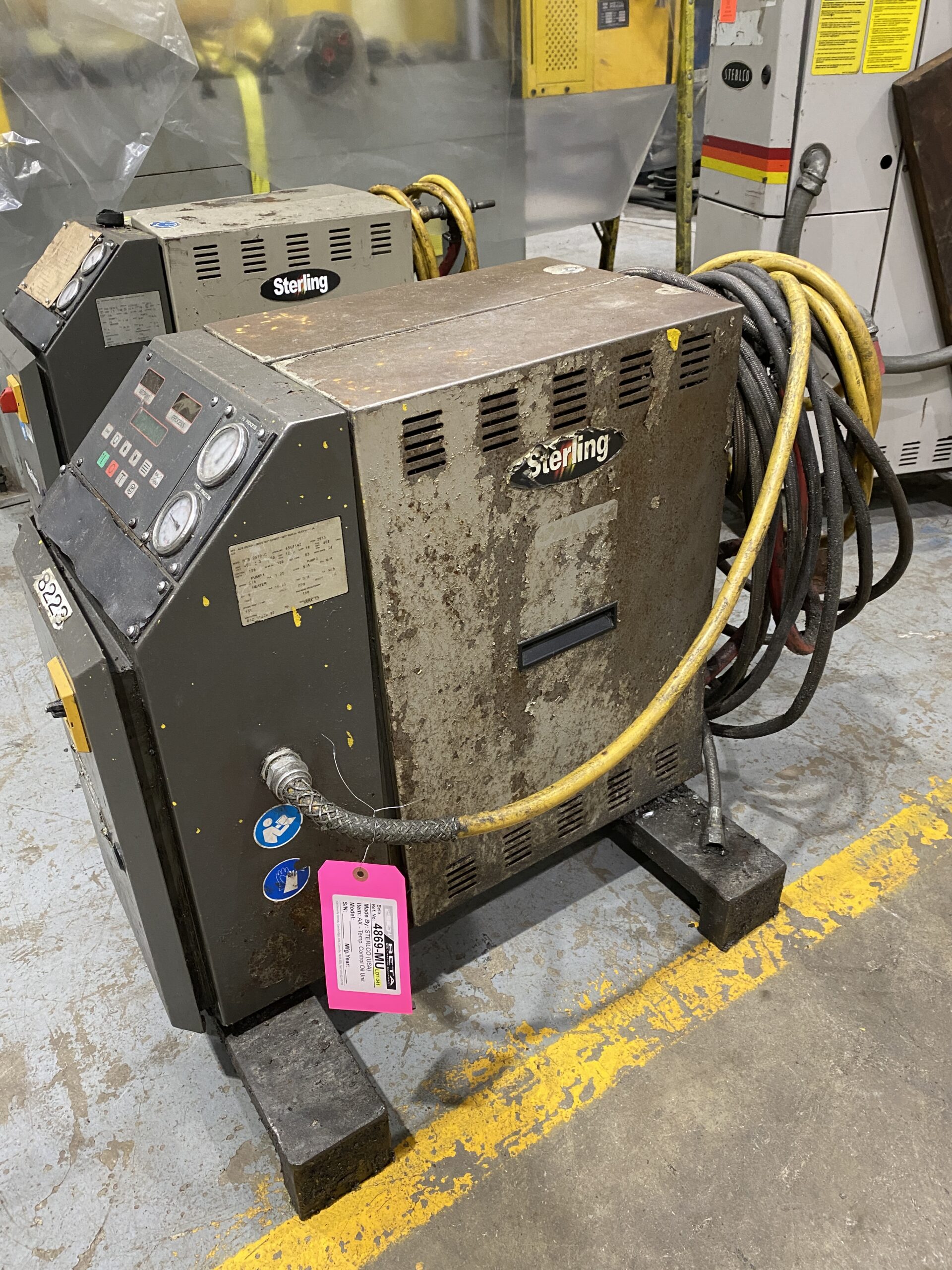 Detailed Picture of Used Sterlco Hot Oil Temperature Control Unit