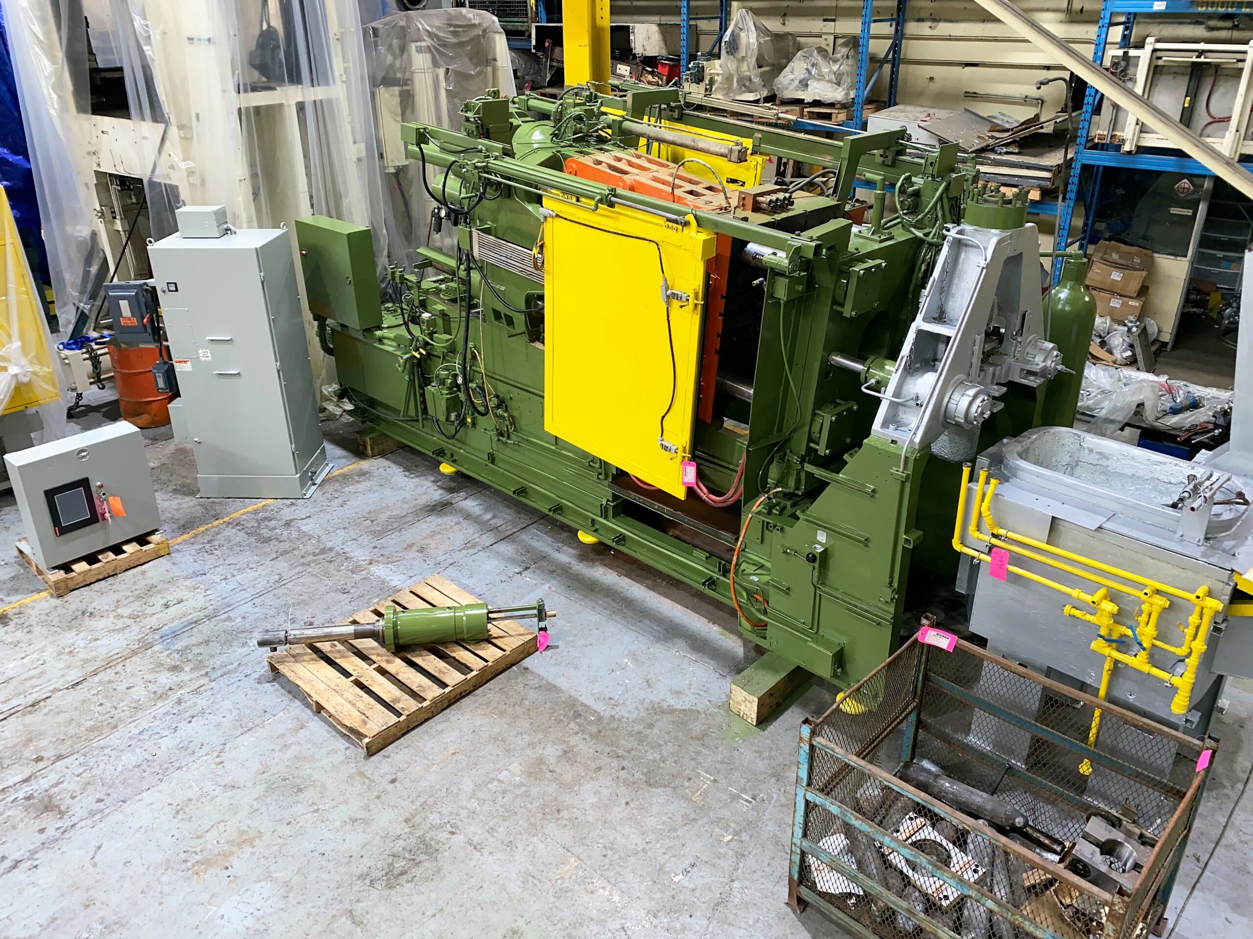 Detailed Picture of Used Hot Chamber Die Casting Machine