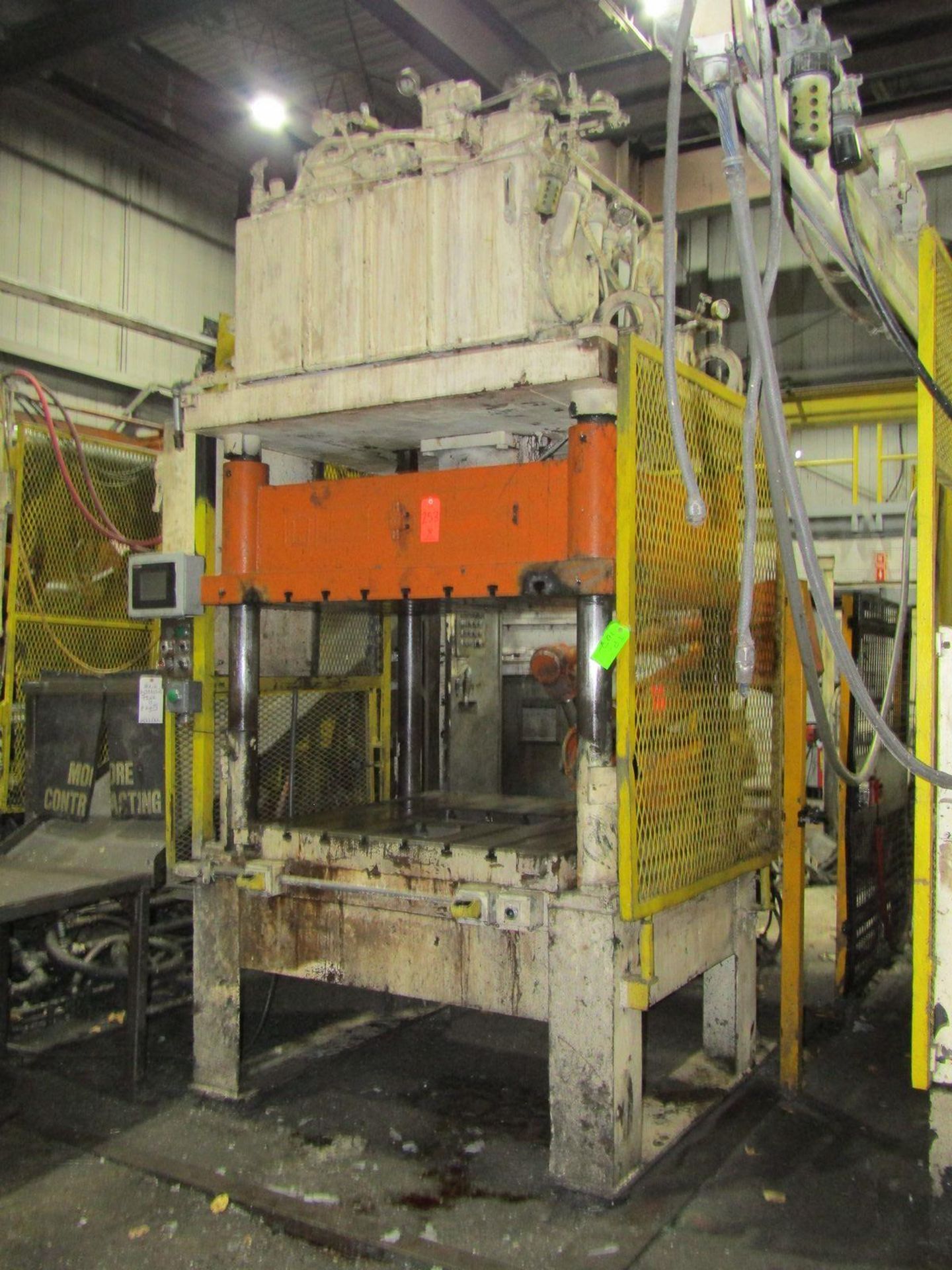 Used MMC 50 Ton Die Casting Trim Press For Sale