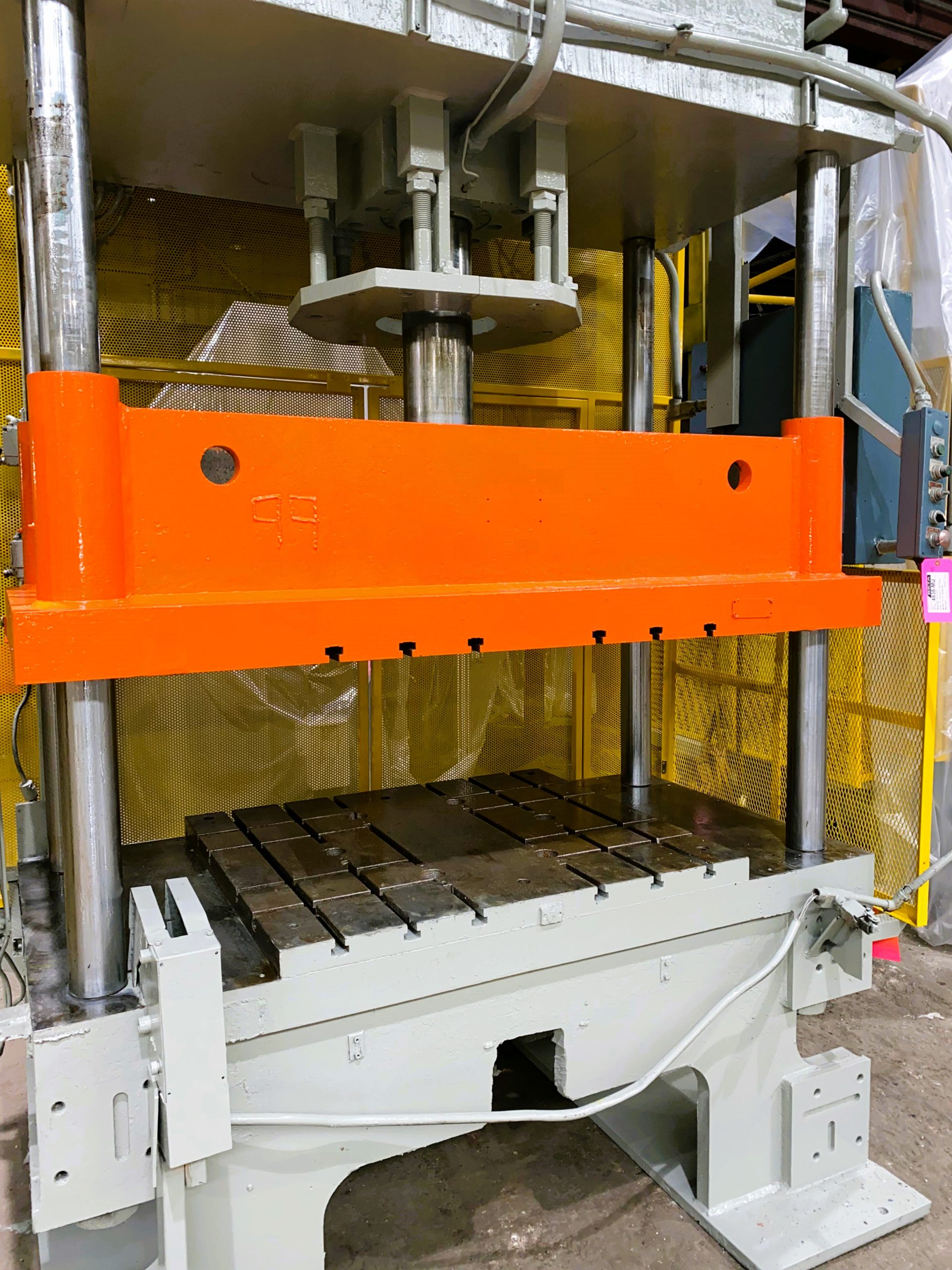 Detailed Picture of Used Trim Press for Die Casting