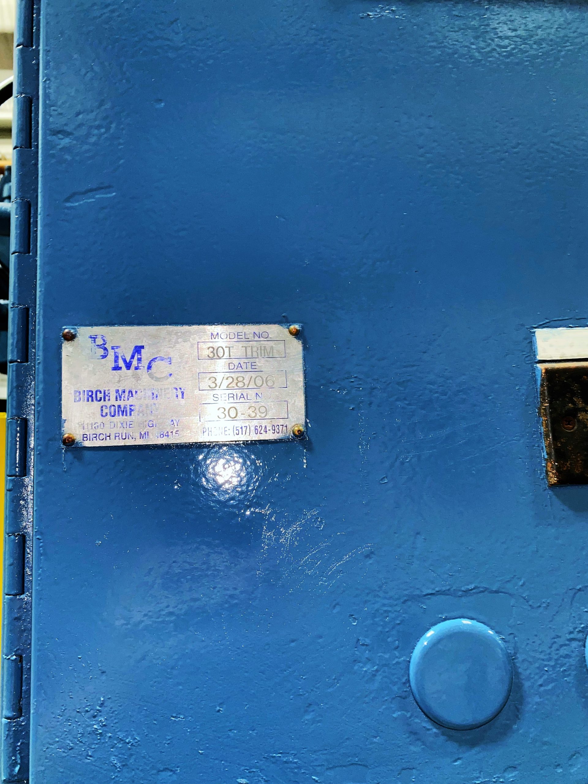 Detailed image of Used Trim Press for Die Casting