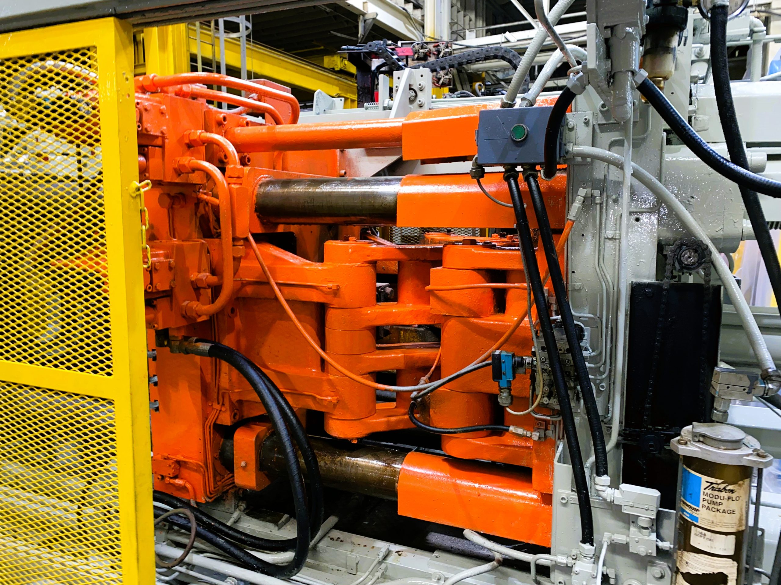 Detailed Picture of Used Cold Chamber Die Casting Machine