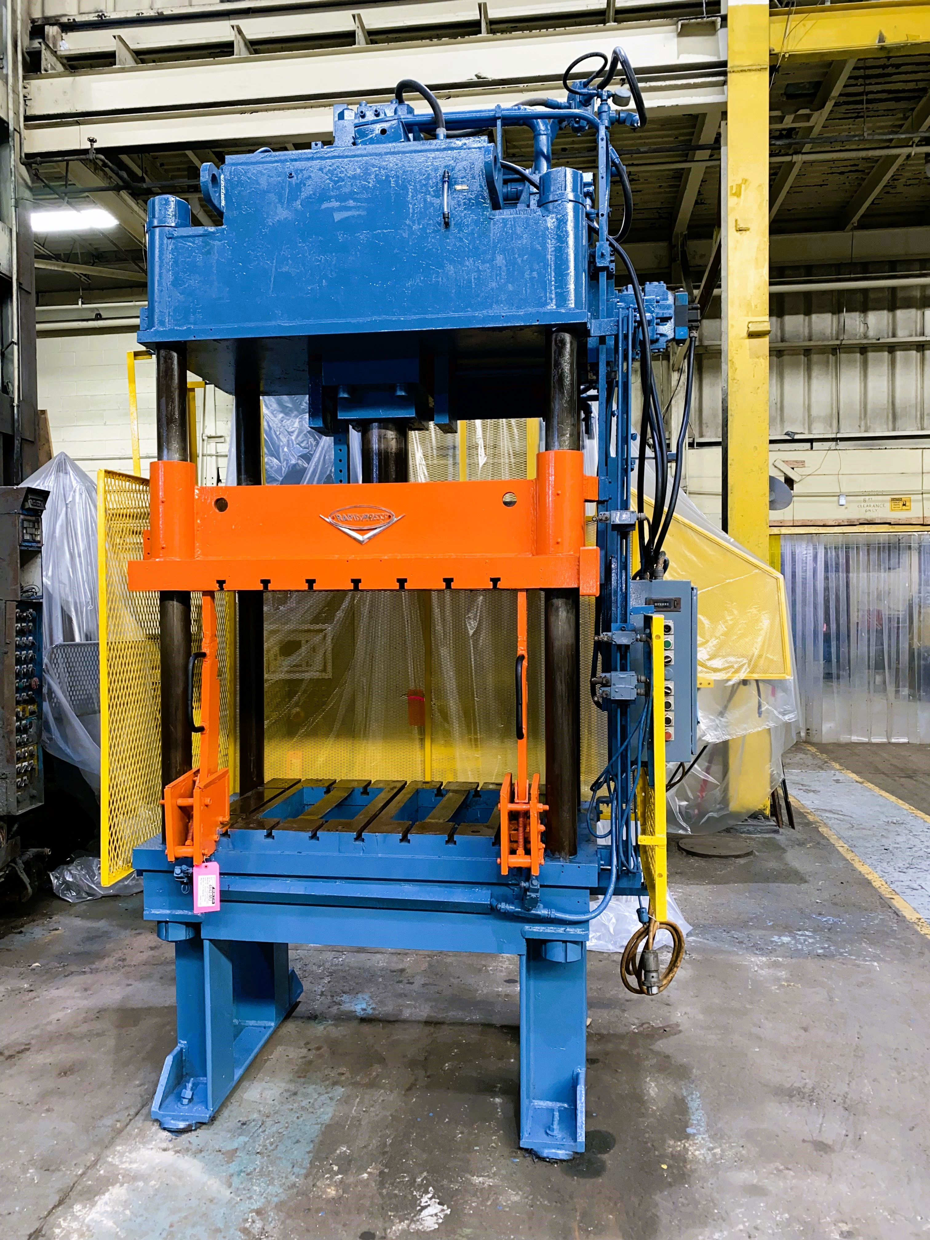 Detailed Picture of Used B&T Die Casting Trim Press