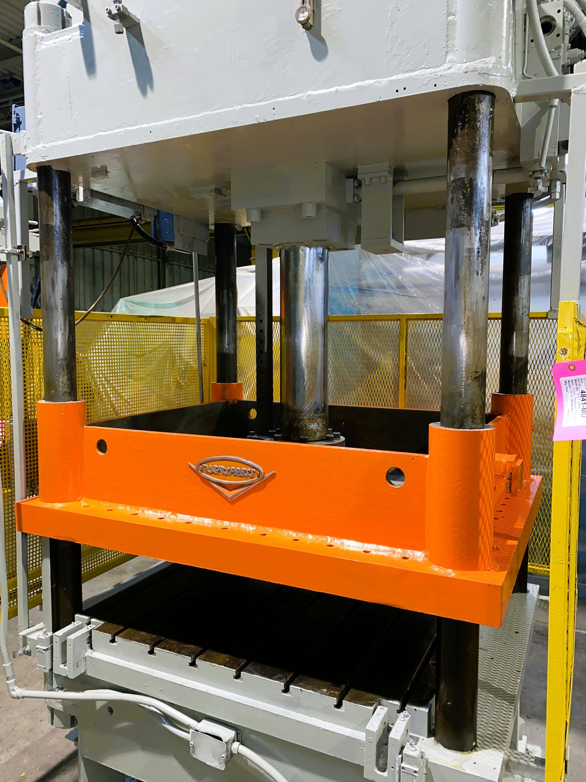 Detailed image of Used B&T Die Casting Trim Press