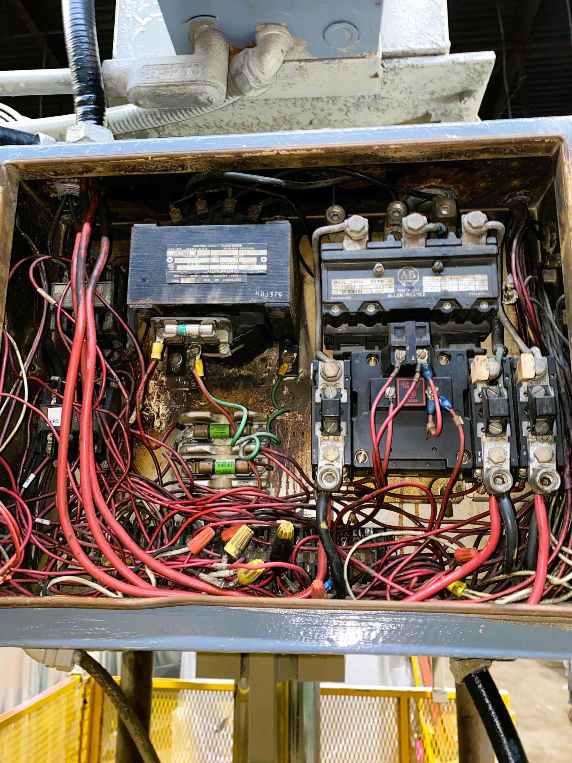 Detailed Picture of Used B&T Die Casting Trim Press