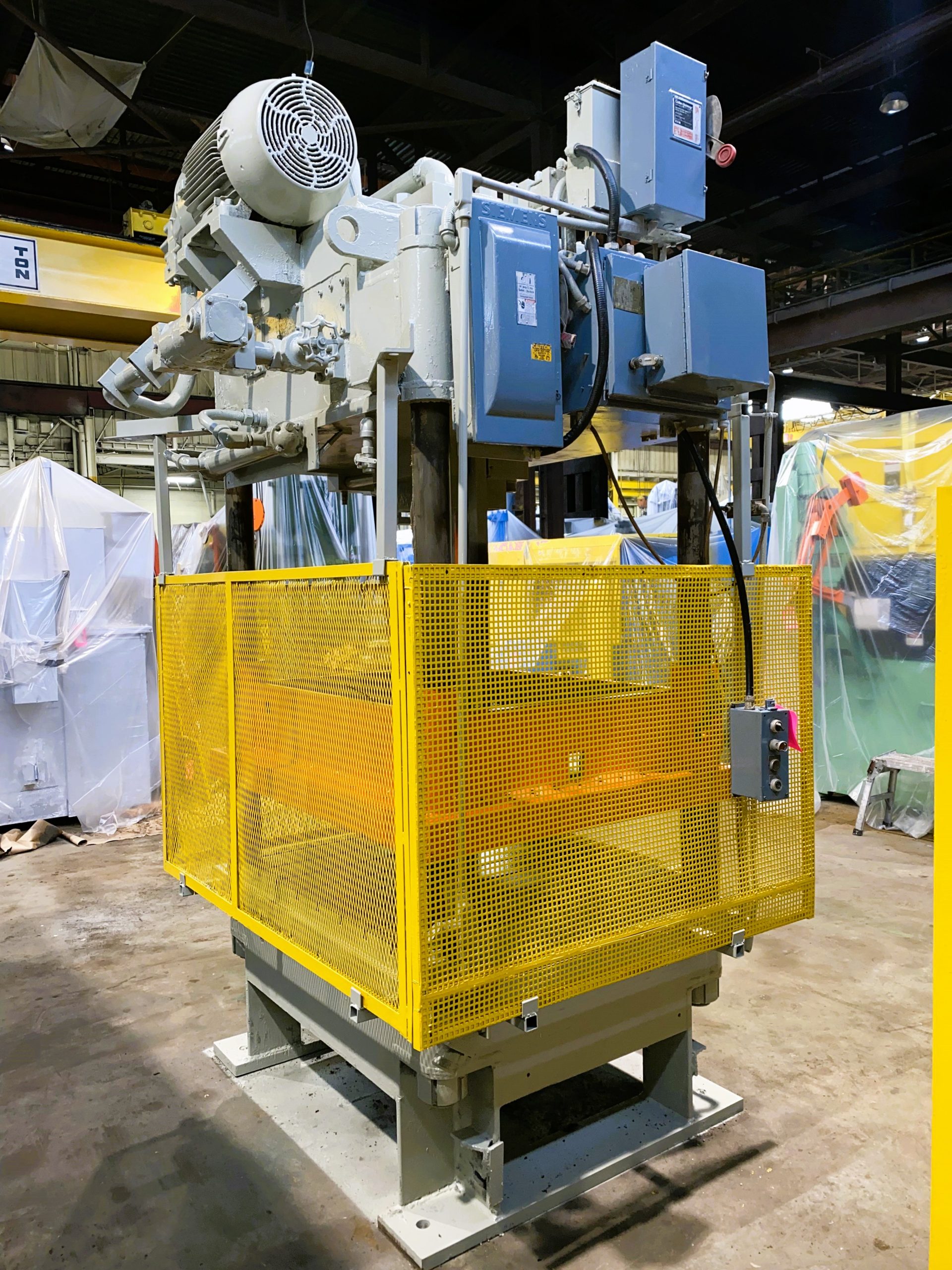 Detailed Picture of Used B&T Die Casting Trim Press