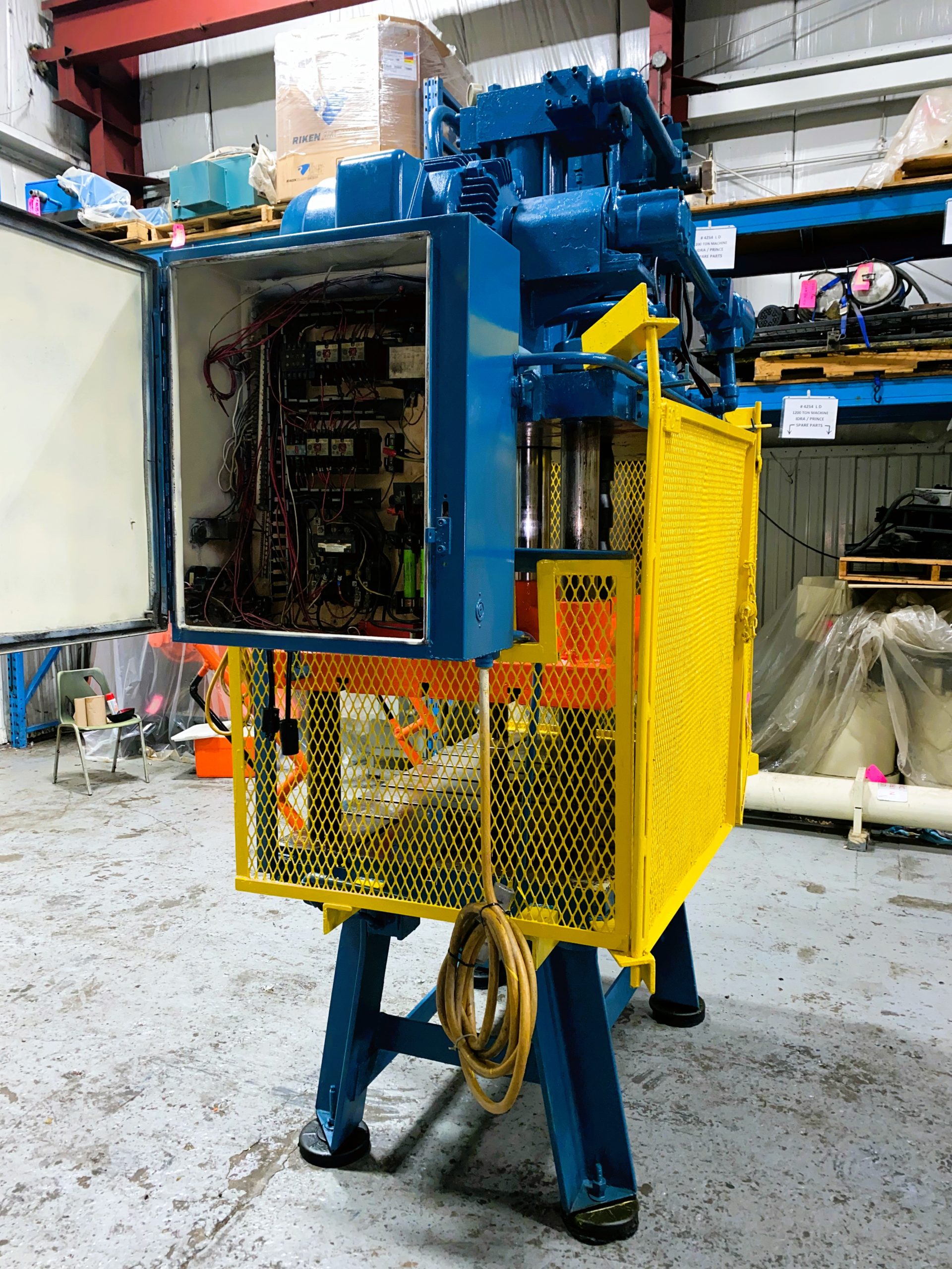 Detailed image of Used Trim Press for Die Casting