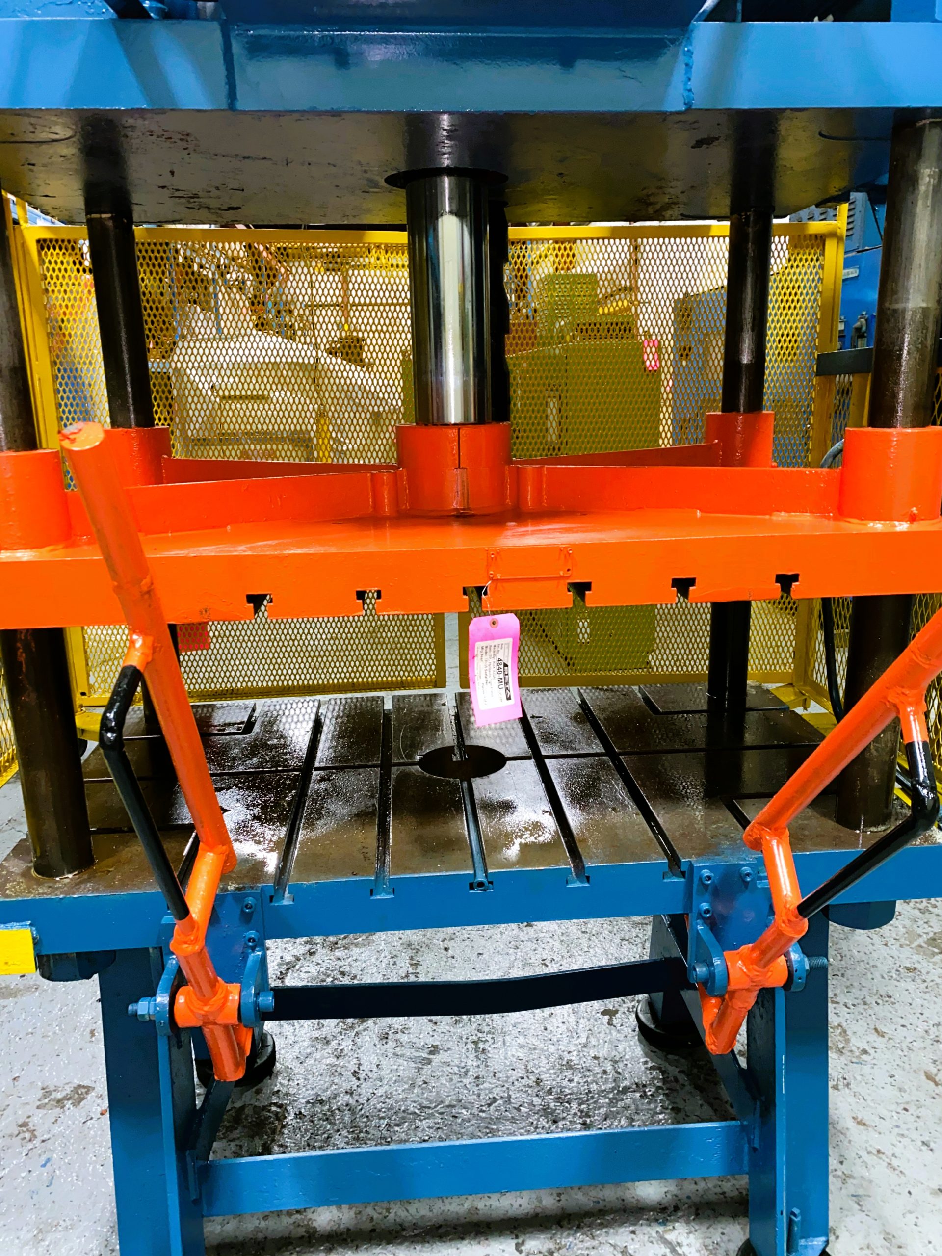 Detailed Picture of Used Trim Press for Die Casting