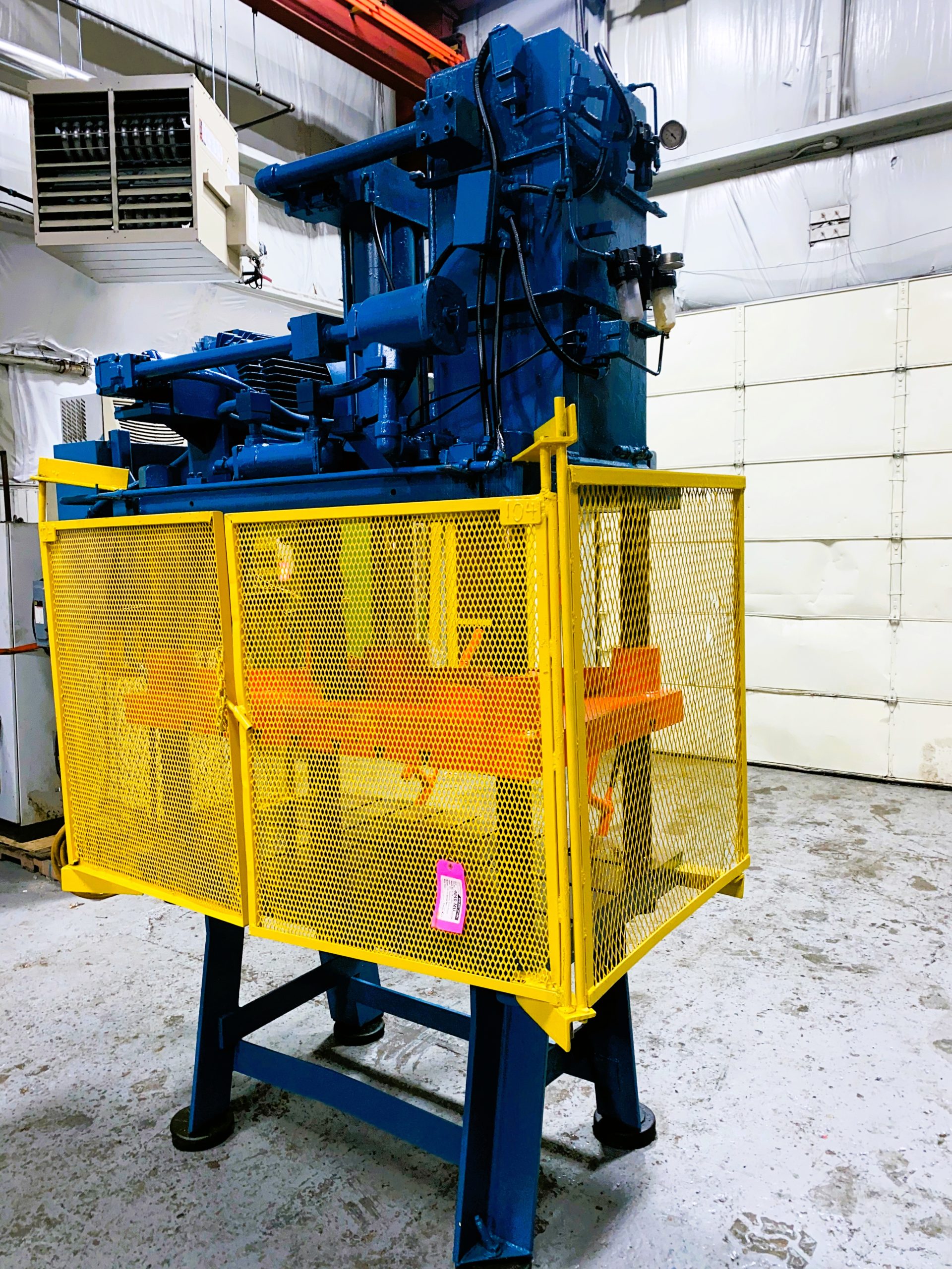 Detailed Picture of Used Trim Press for Die Casting