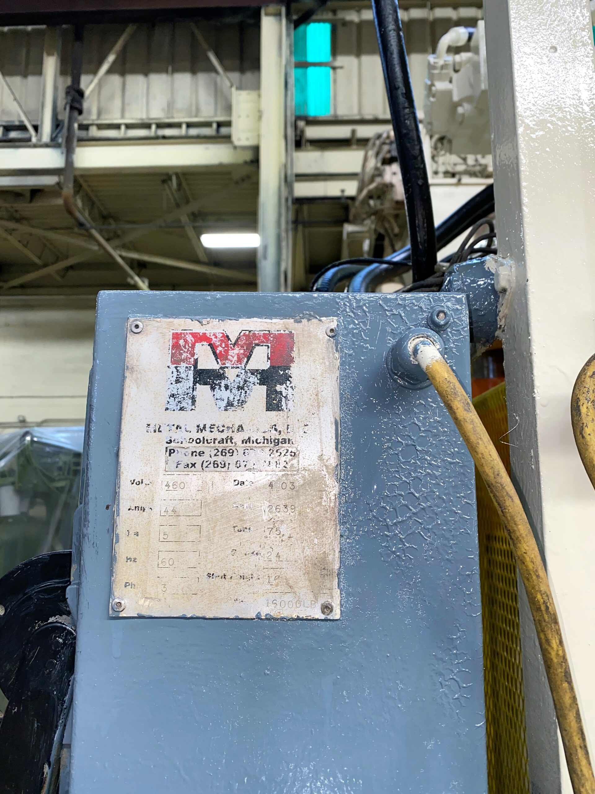 Image of Used Trim Press for Die Casting