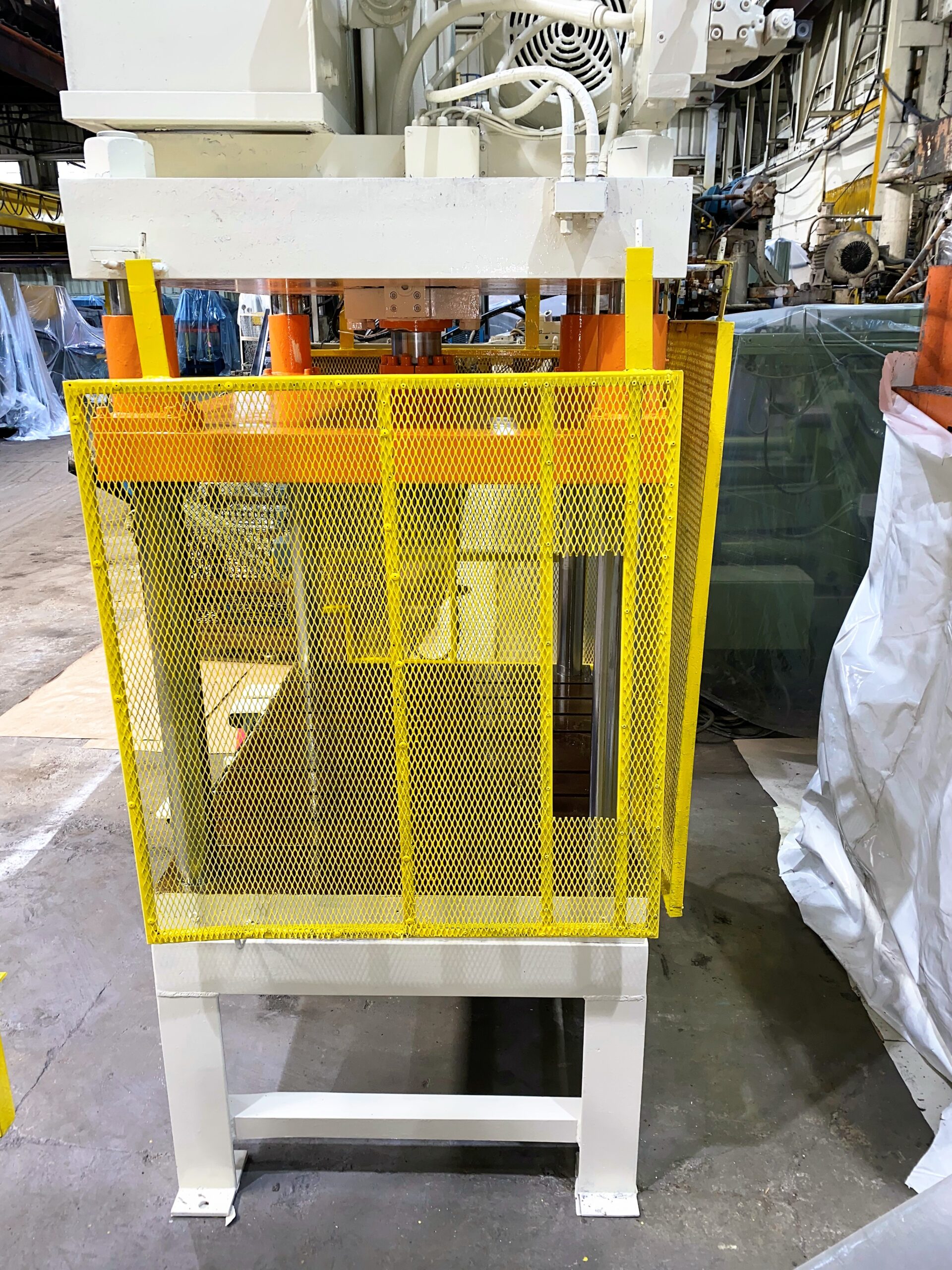 Detailed Picture of Used Trim Press for Die Casting