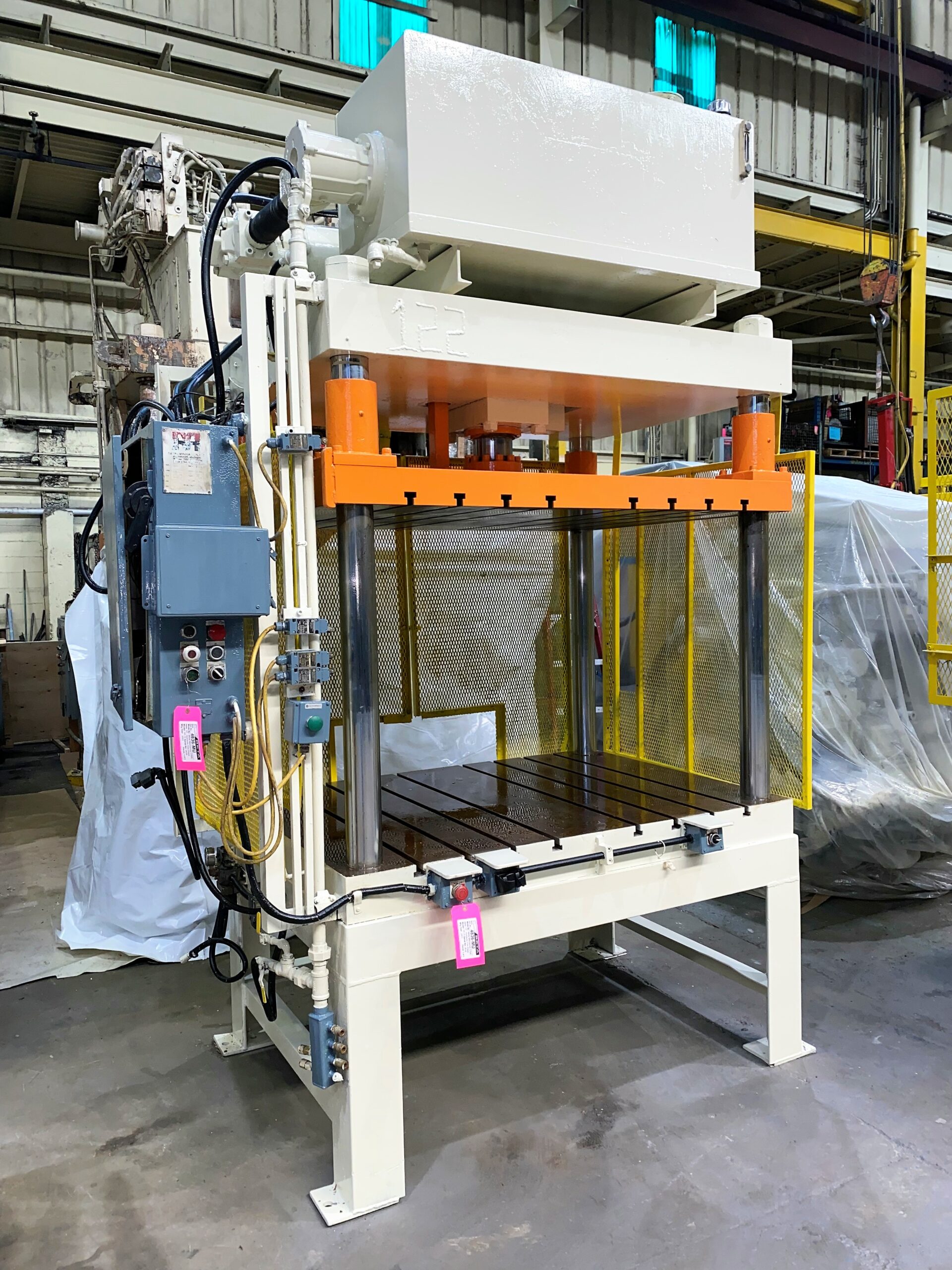 Detailed Picture of Used Trim Press for Die Casting