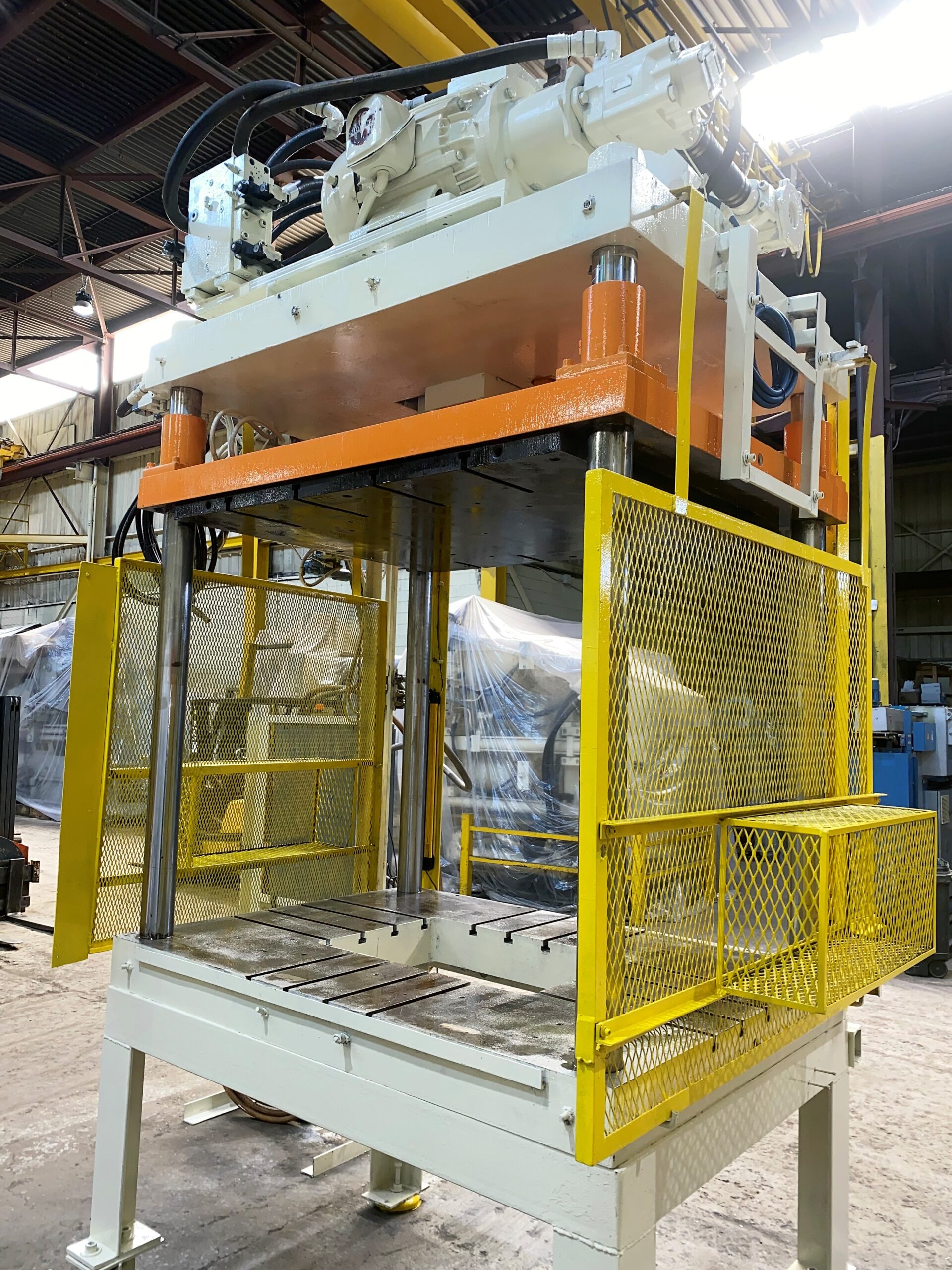 Detailed Picture of Used Trim Press for Die Casting