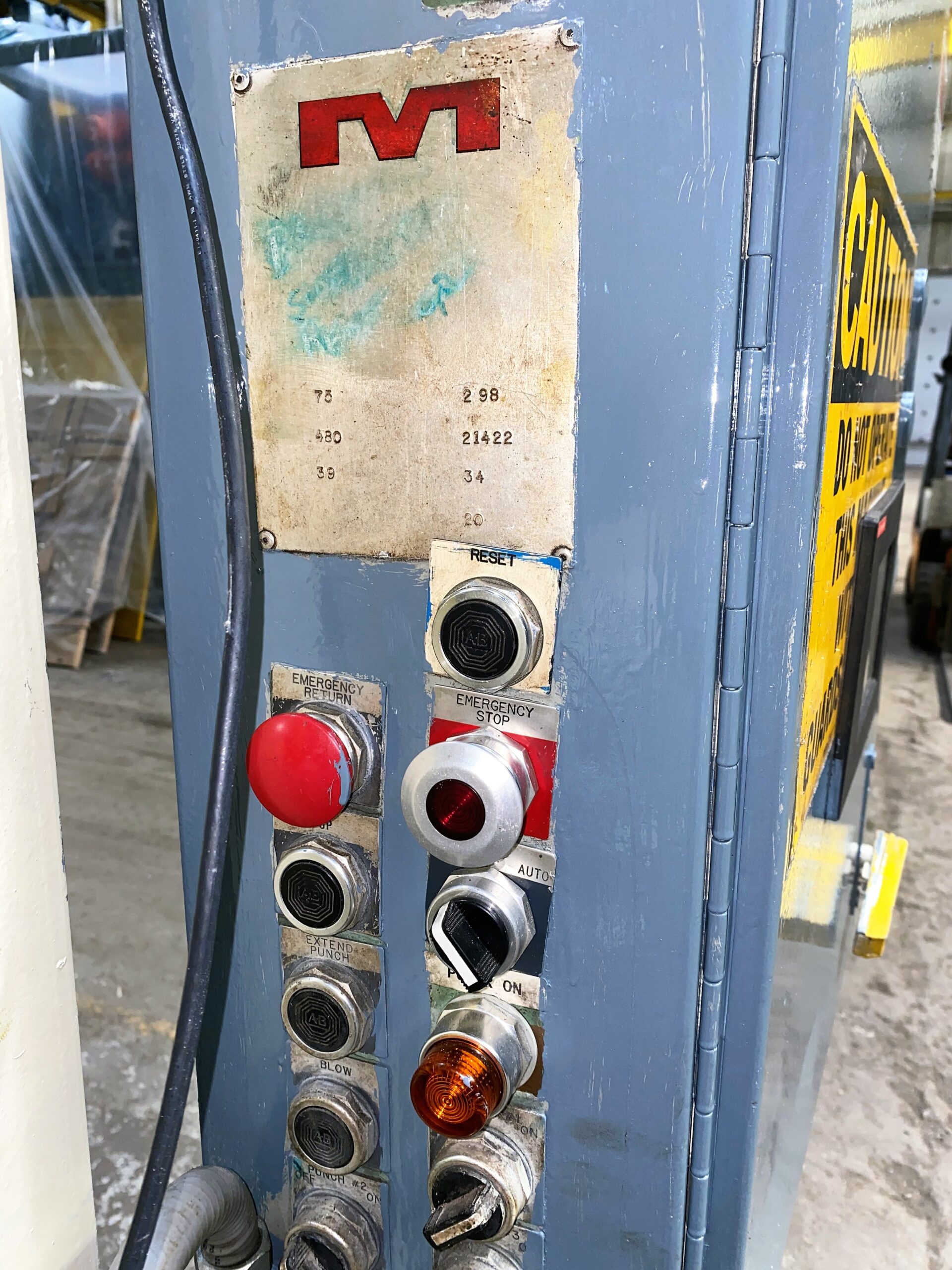 Picture of Used Trim Press for Die Casting