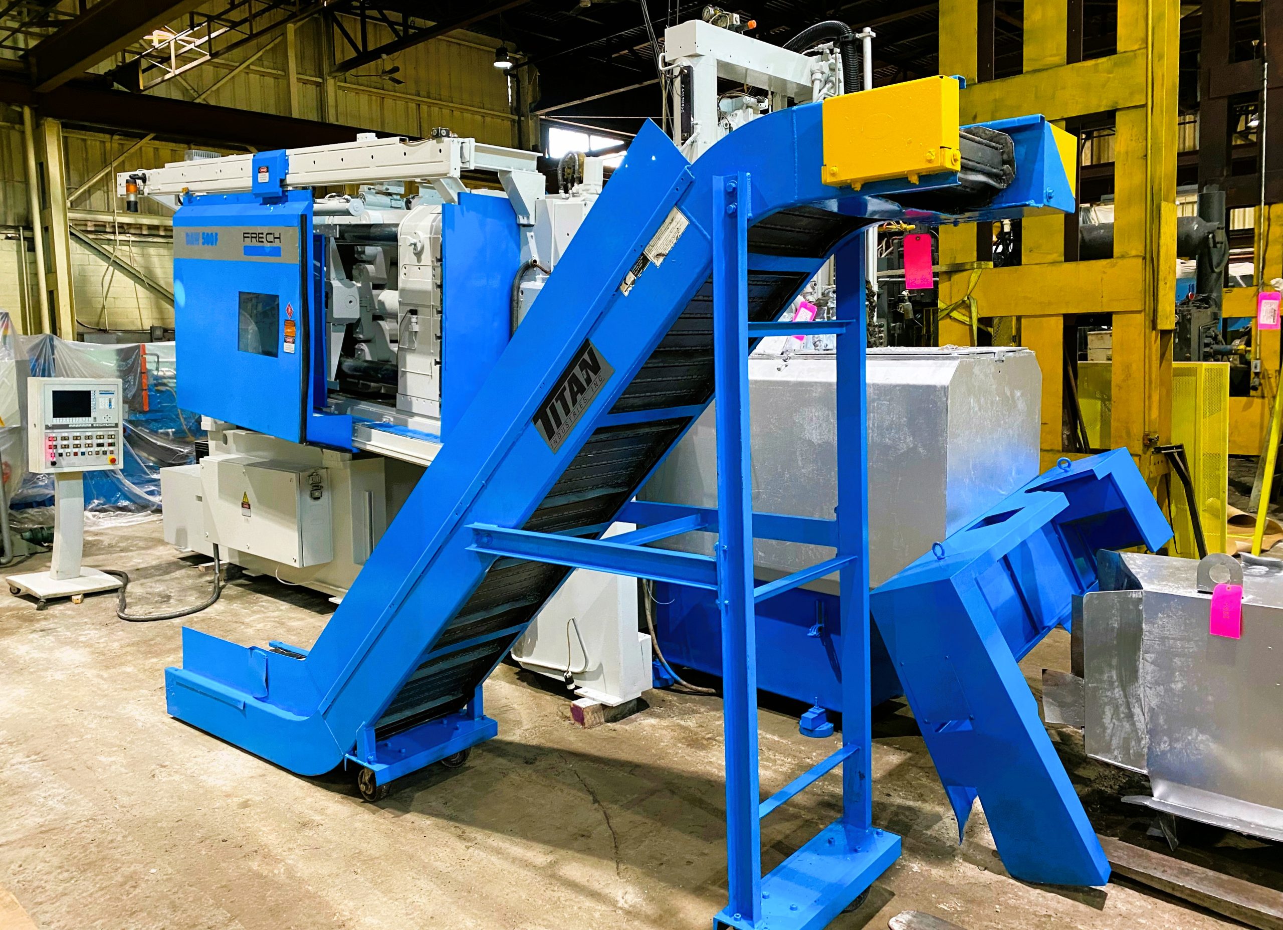 Used Frech DAW 500 Ton Hot Chamber Die Casting Machine For Sale