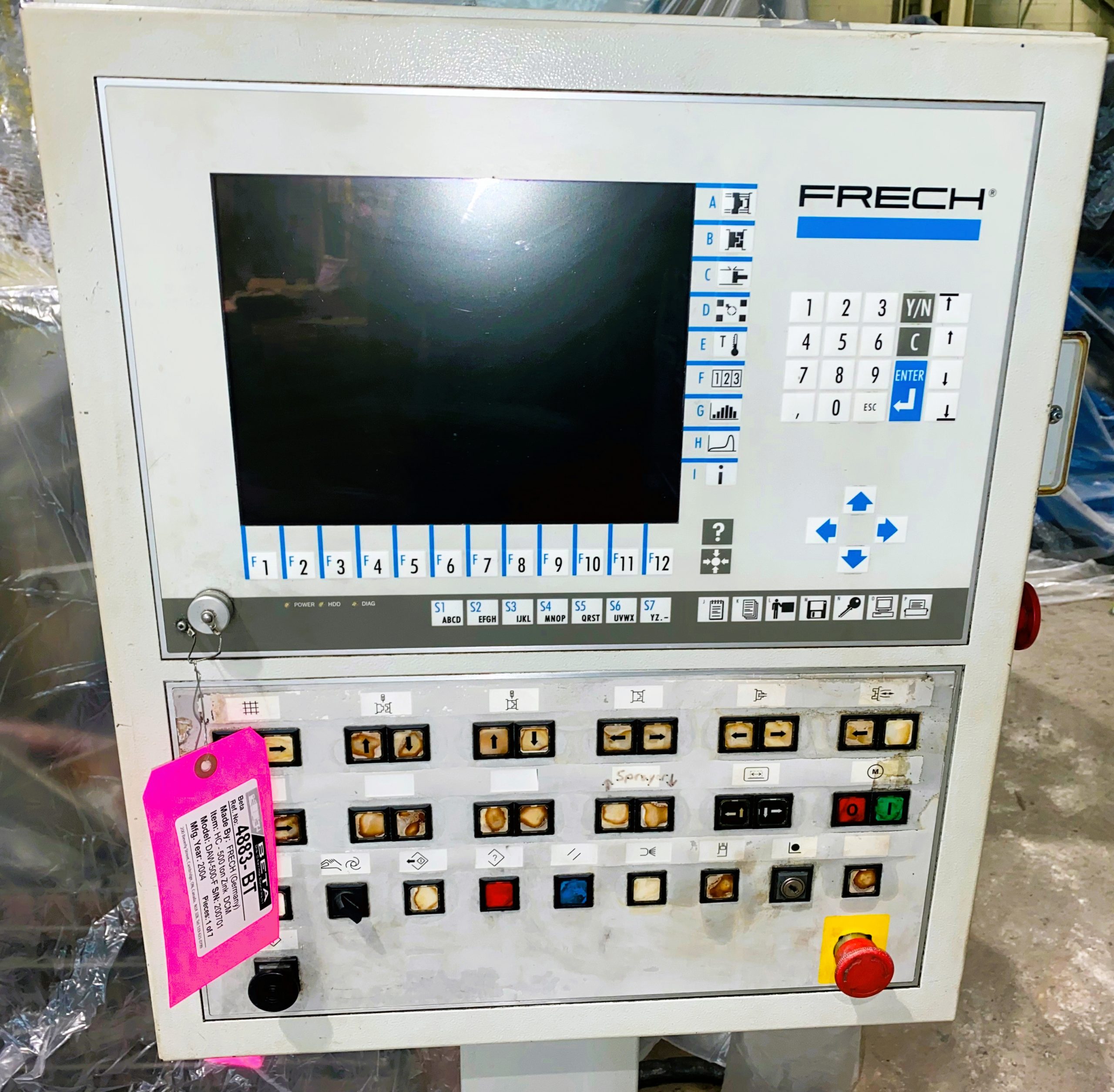 Detailed Picture of Used Hot Chamber Die Casting Machine