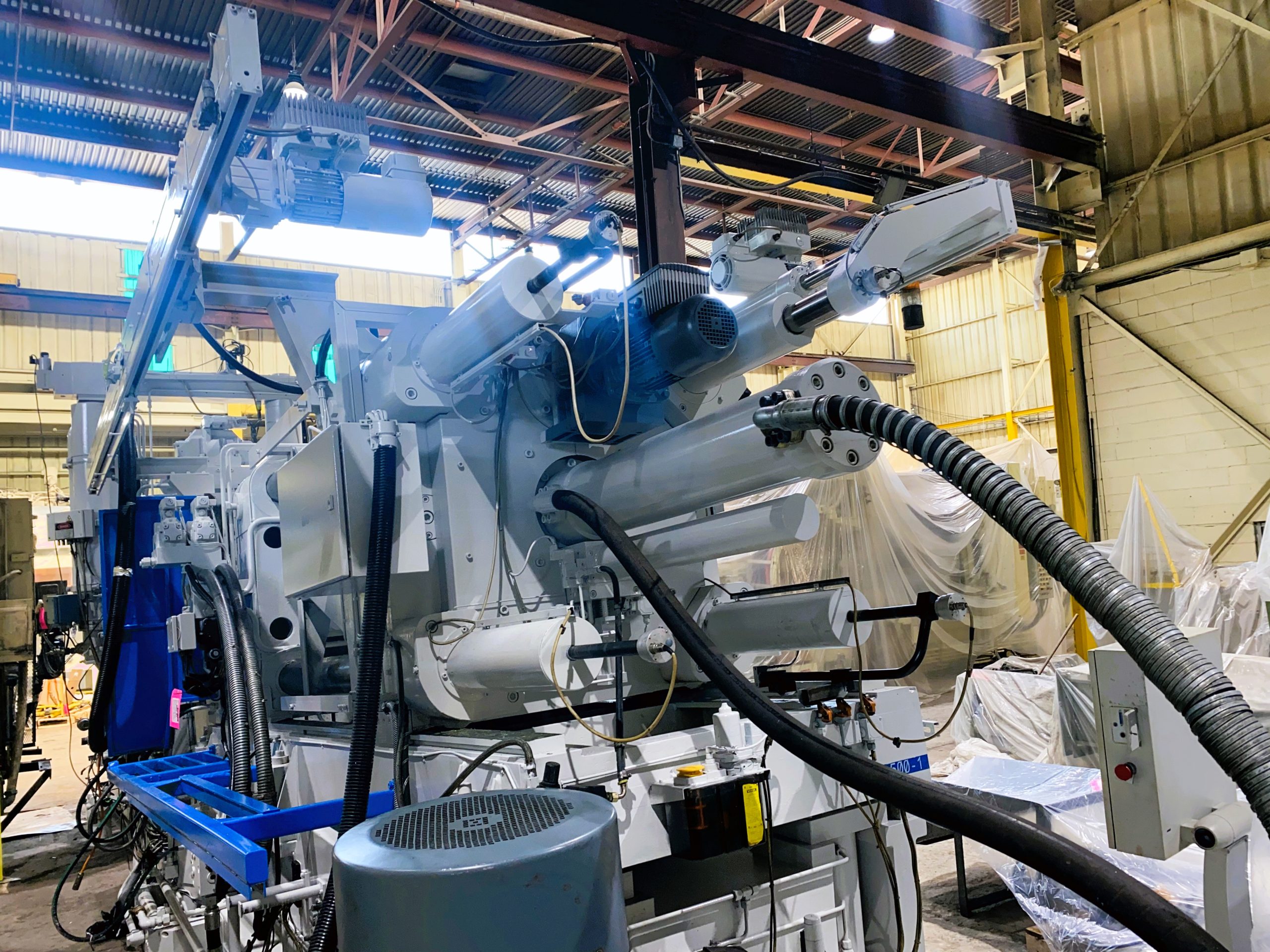 Detailed Picture of Used Hot Chamber Die Casting Machine