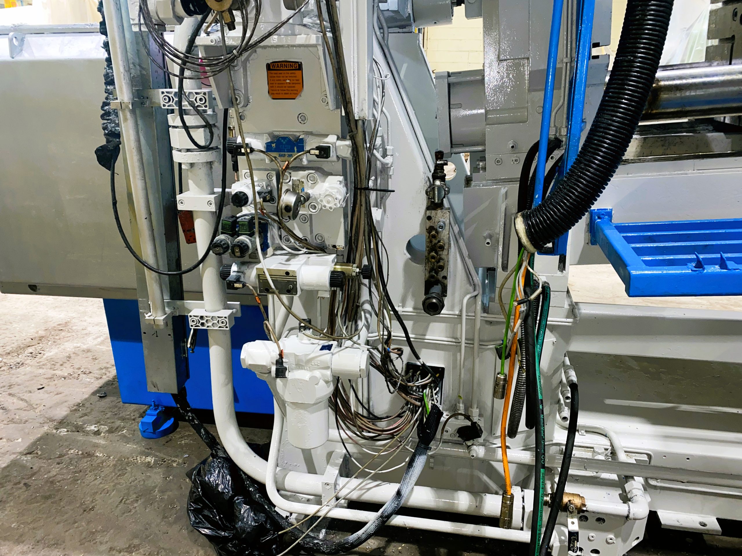 Detailed Picture of Used Hot Chamber Die Casting Machine