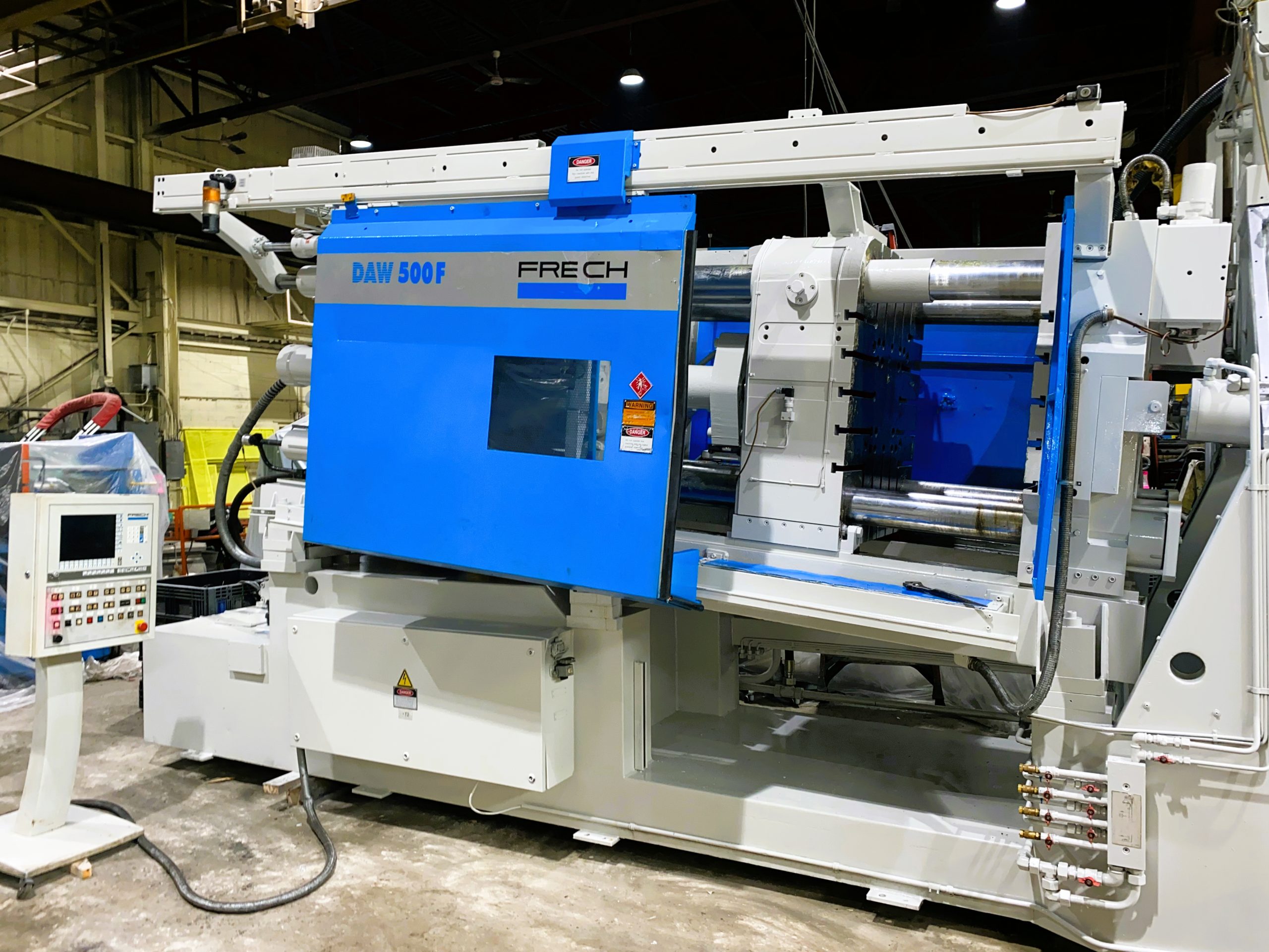 Used Frech DAW 500 Ton Hot Chamber Die Casting Machine For Sale