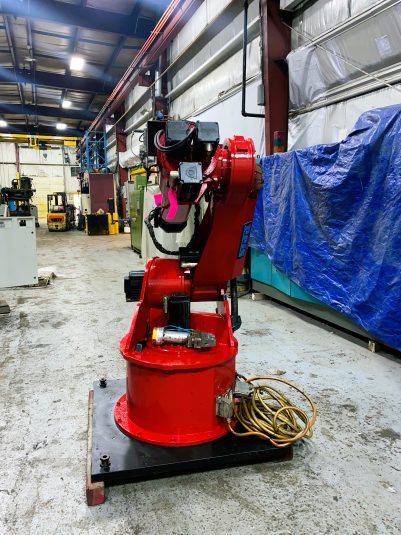 This Used RV40 Foundry Industrial Robot is manufactured by Reis. It is currently located at Beta Die Casting Equipment.