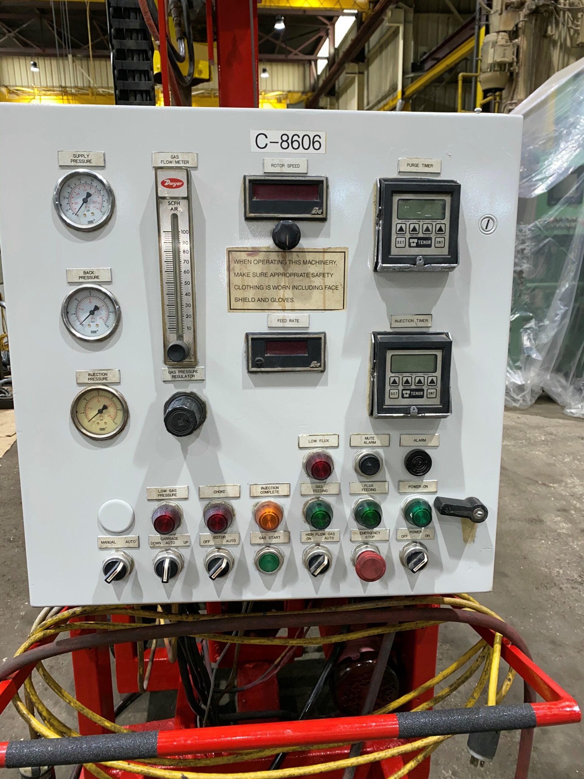 Detailed image of Used Wedron Flux De Gasser