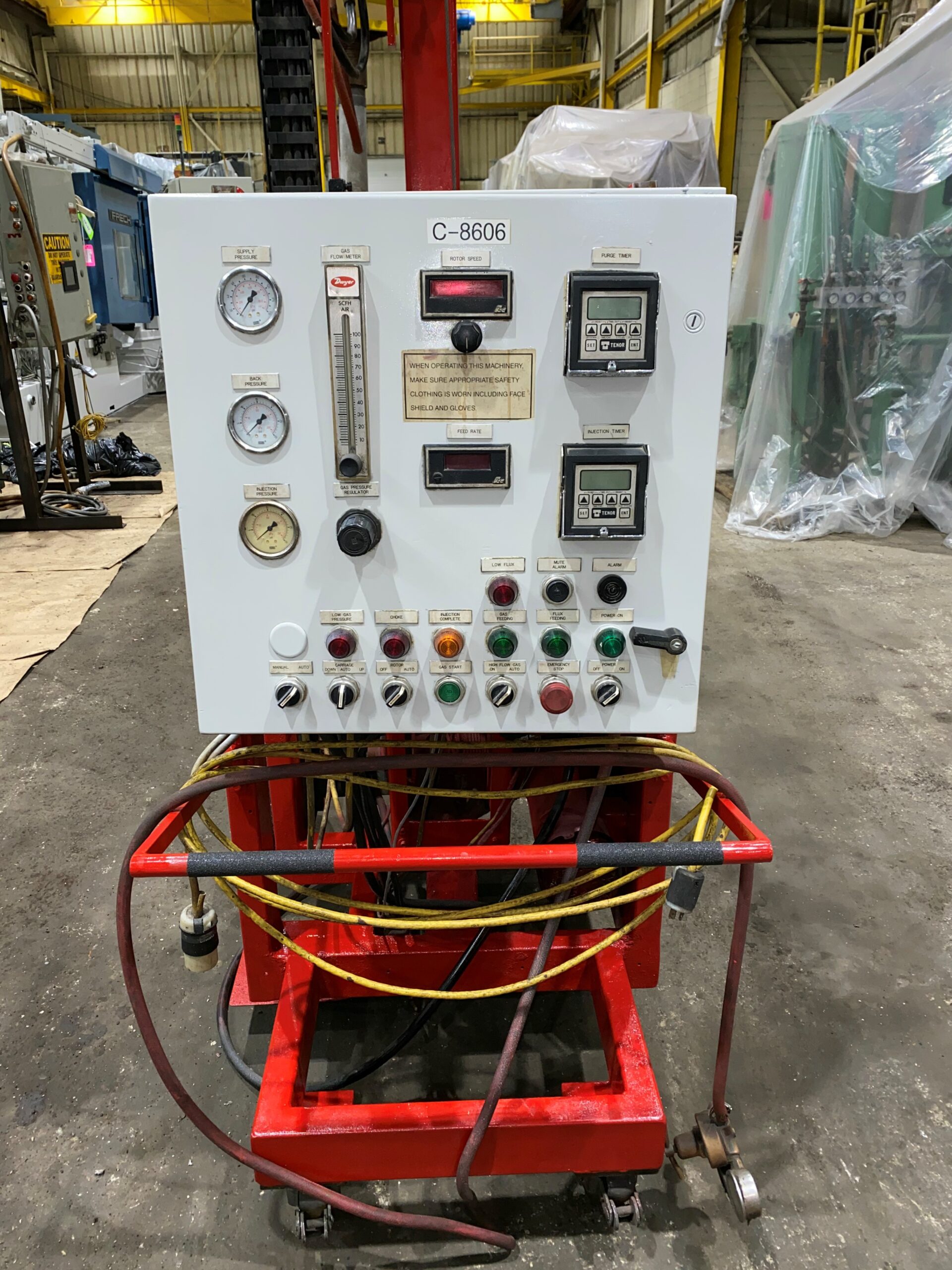 Detailed Picture of Used Wedron Flux De Gasser