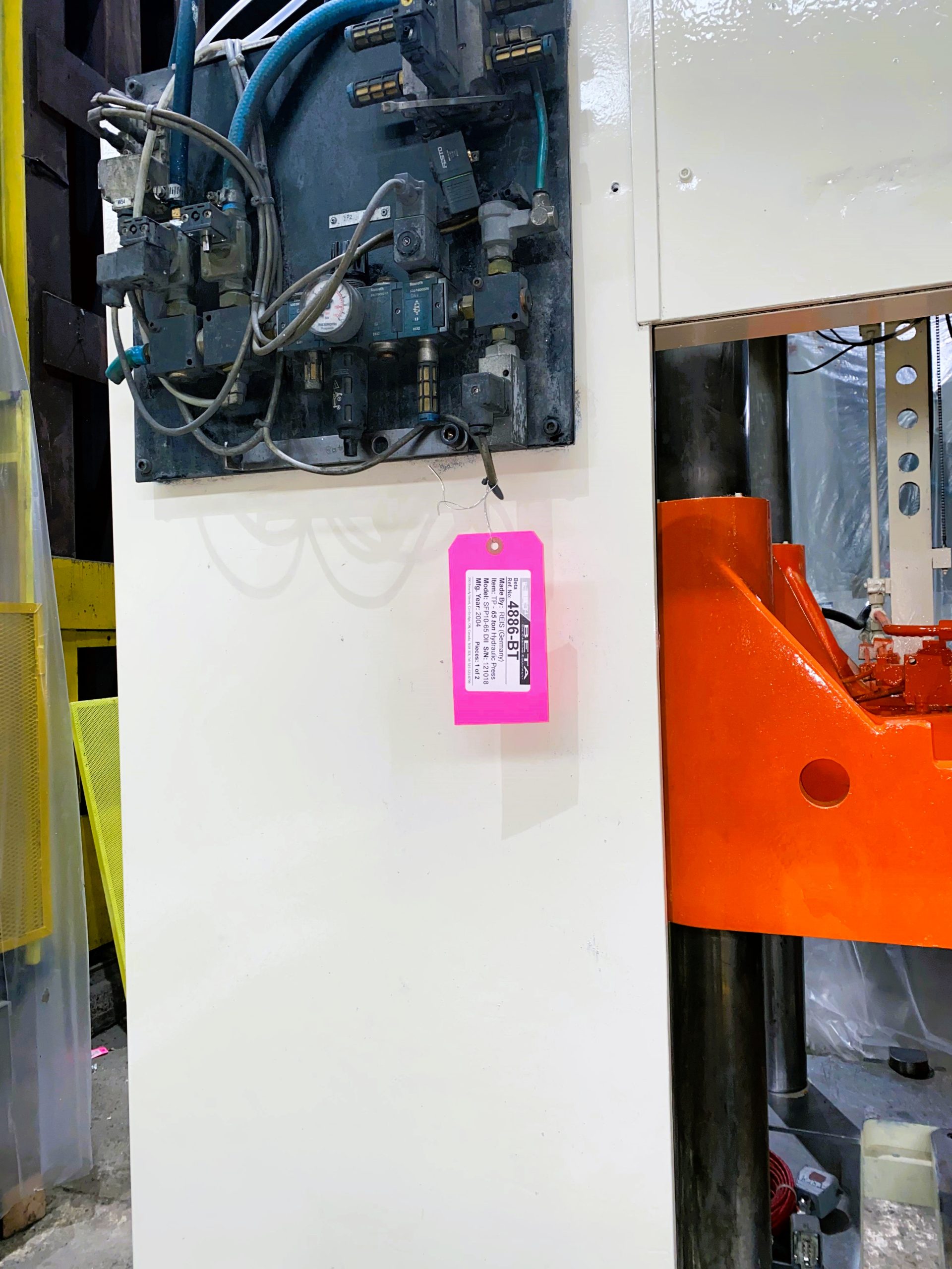 Picture of Used Trim Press for Die Casting