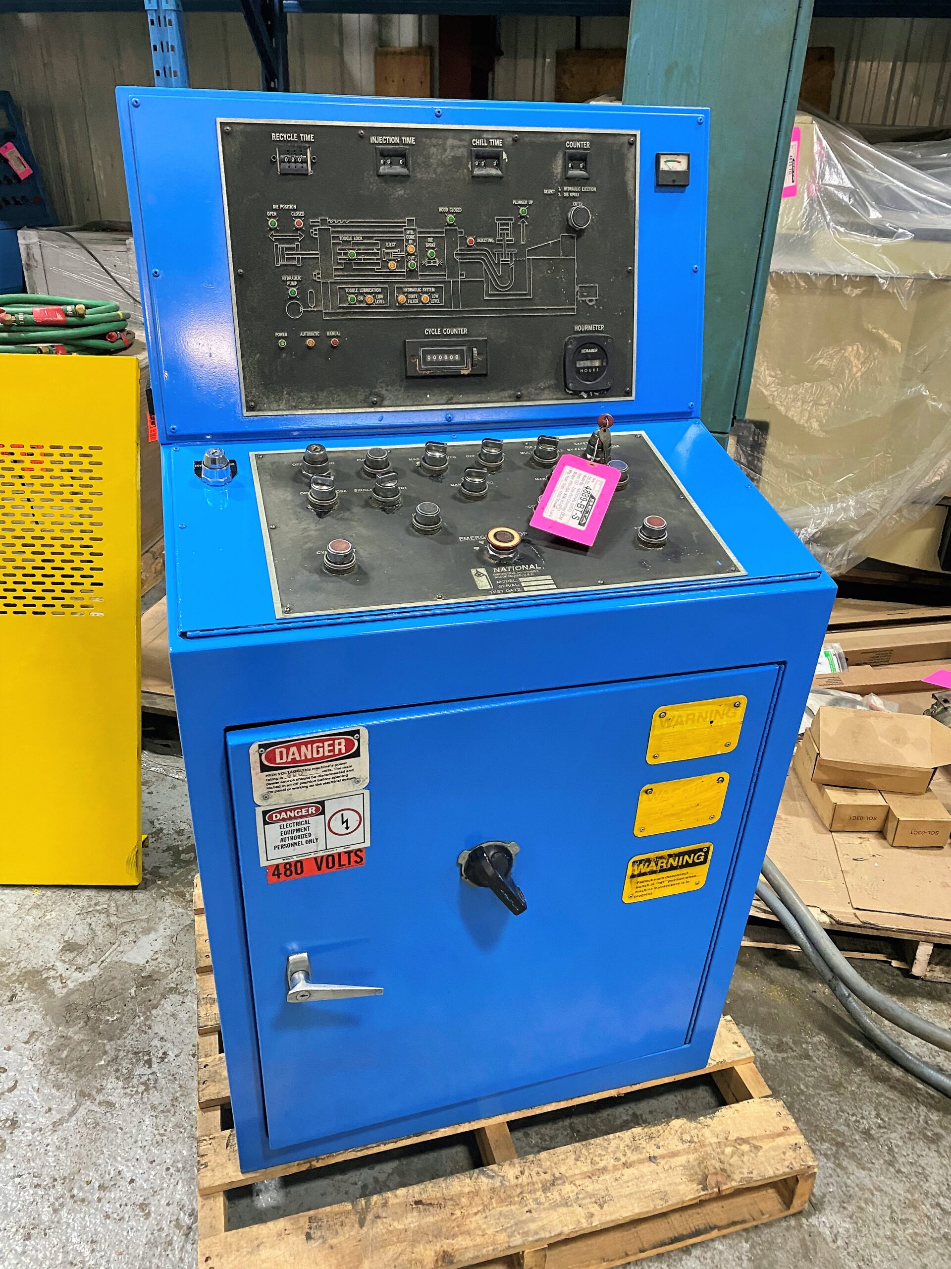 Detailed Picture of Used Hot Chamber Die Casting Machine