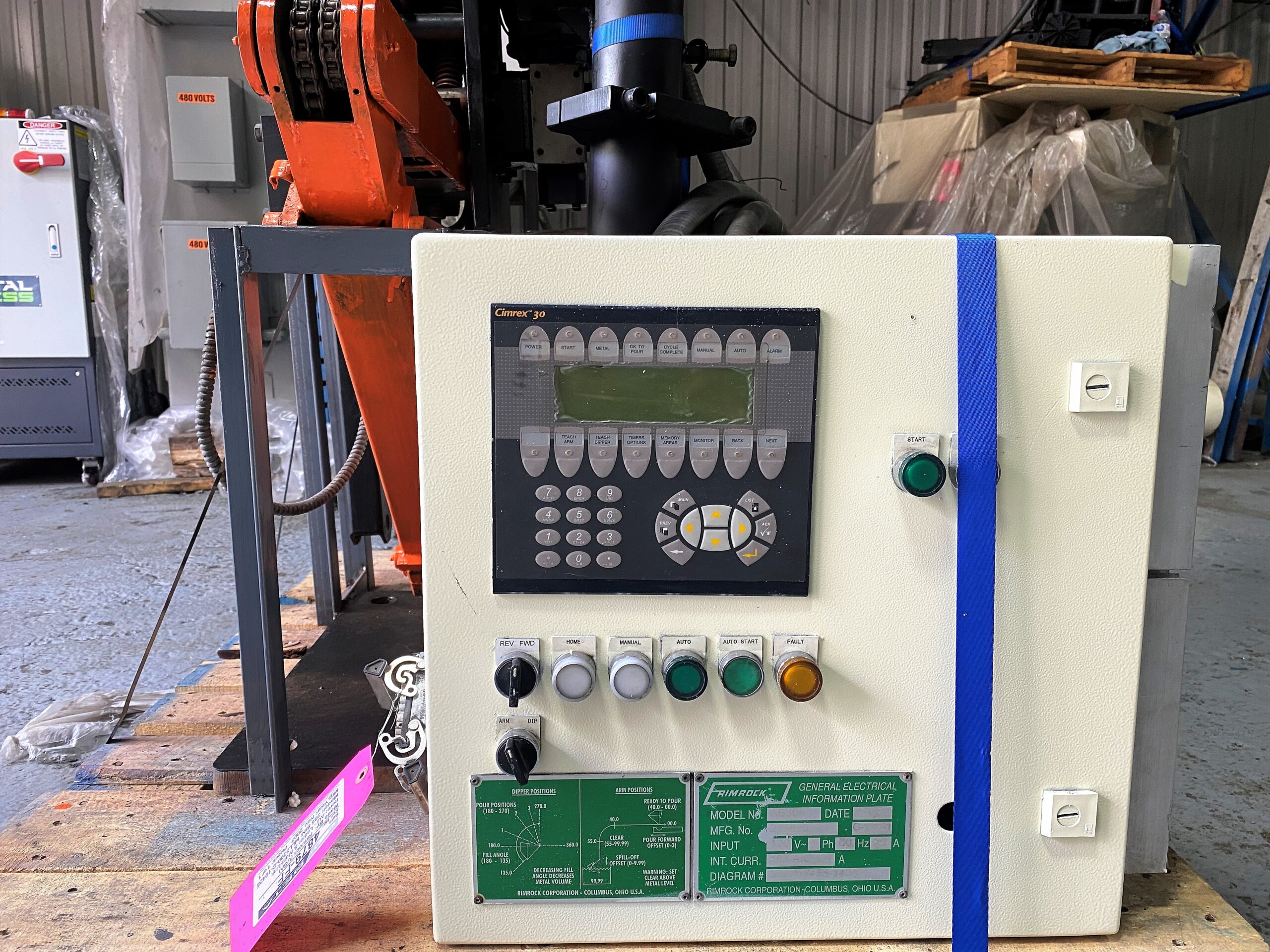 Image of Used Rimrock Ladle Die Casting