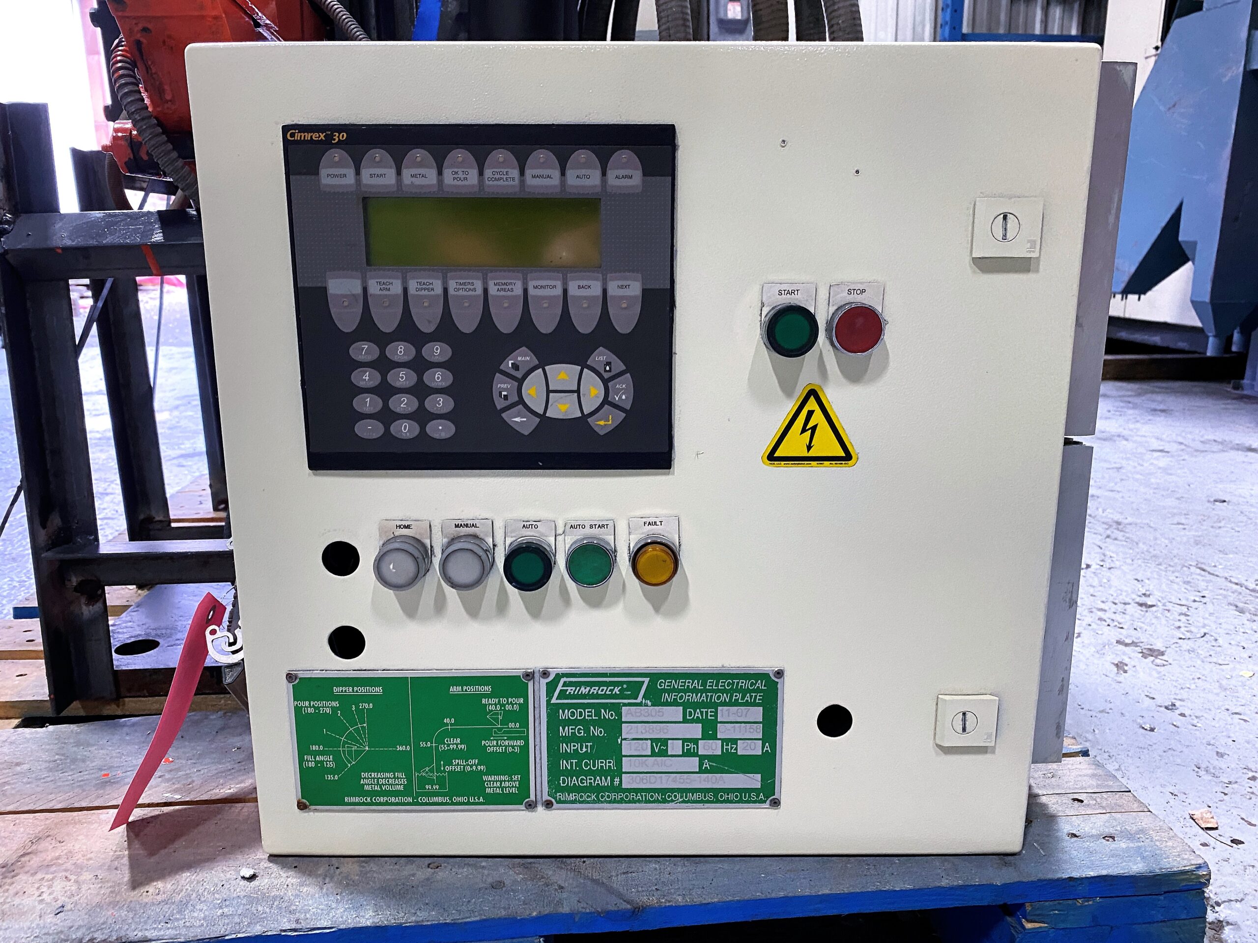 Picture of Used Rimrock Ladle Die Casting