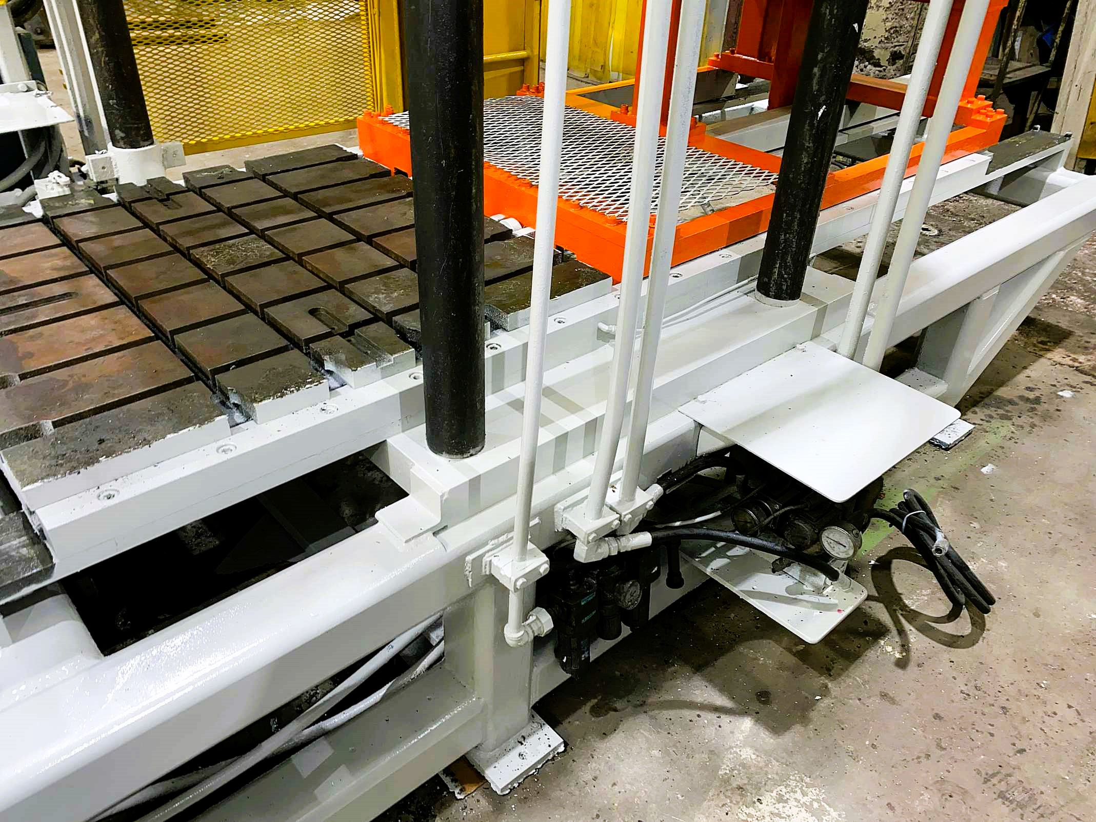 Detailed Picture of Used Trim Press for Die Casting