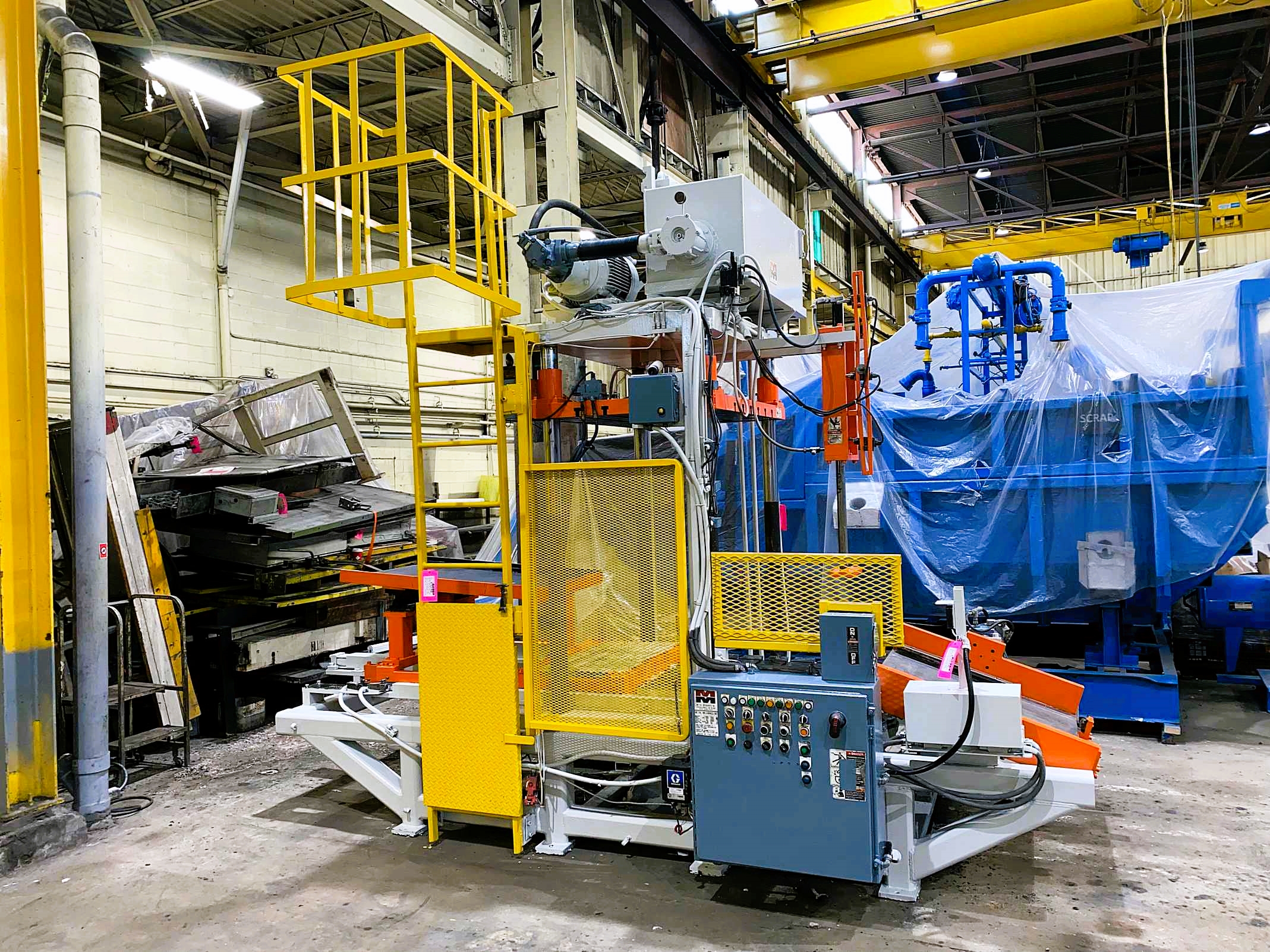 Detailed image of Used Trim Press for Die Casting