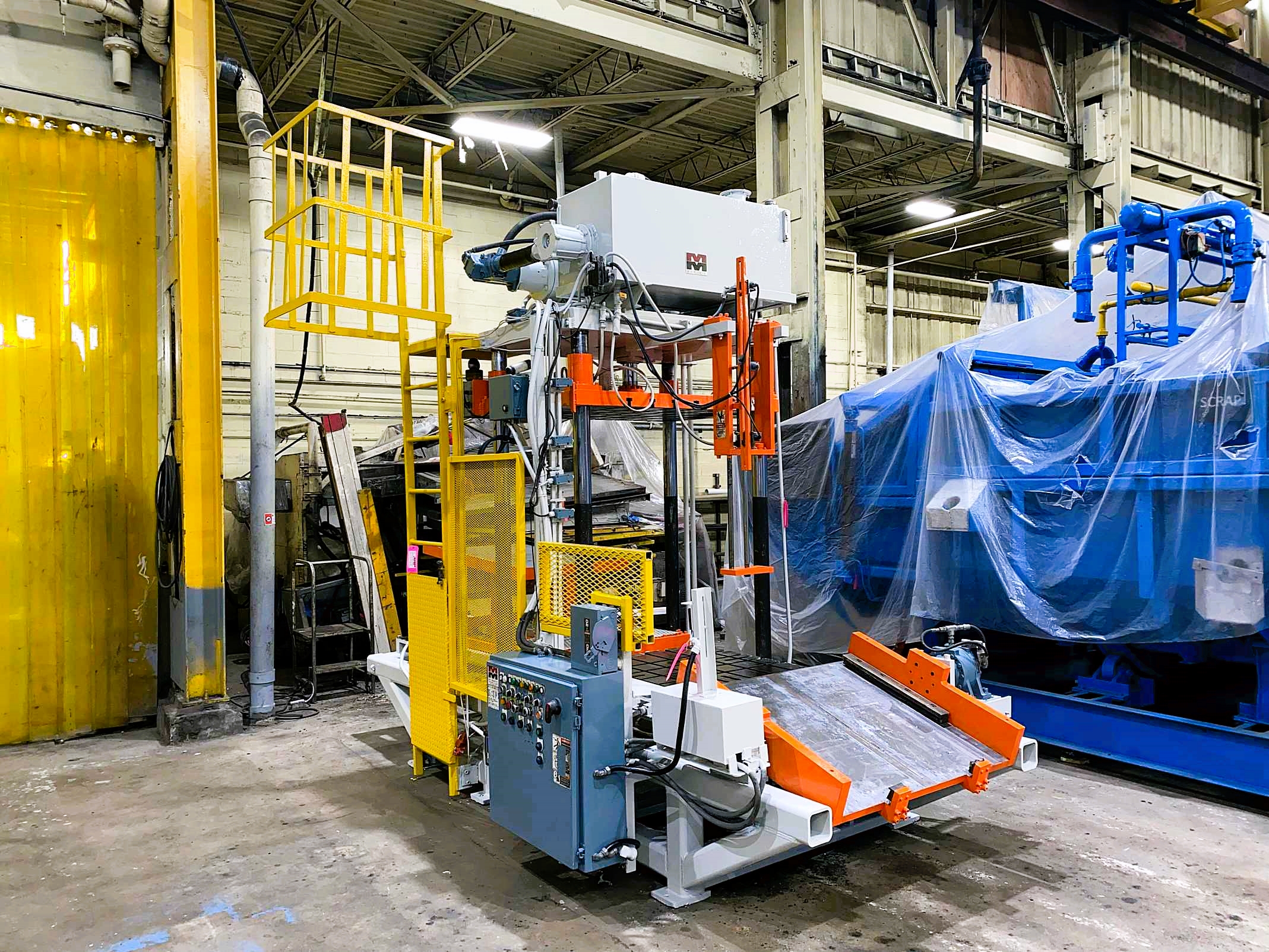 Image of Used Trim Press for Die Casting