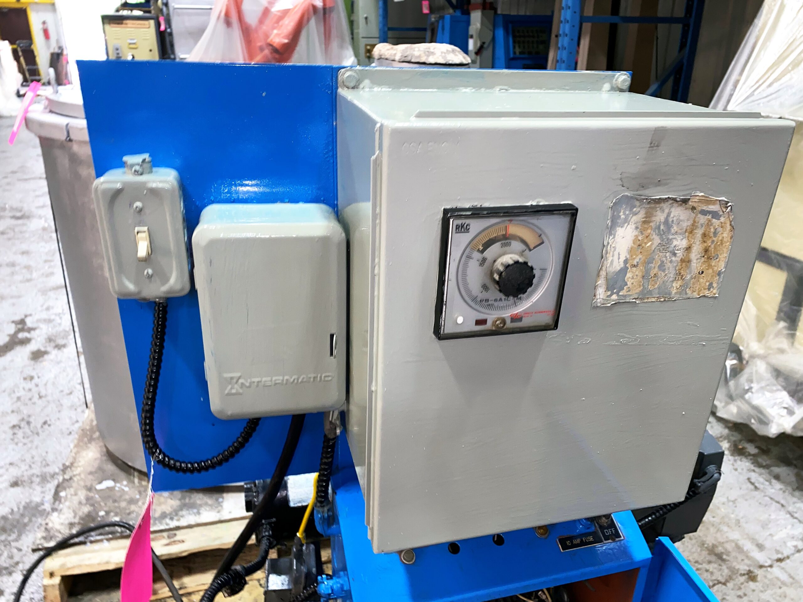 Picture of Used Lindberg Melting and Holding Gas Furnace