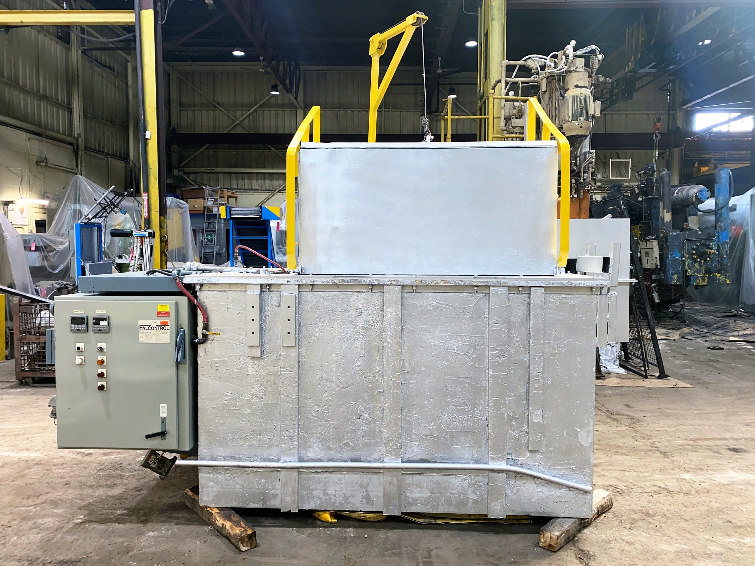 Image of Used Falcontrol Zinc Gas Melting Furnace