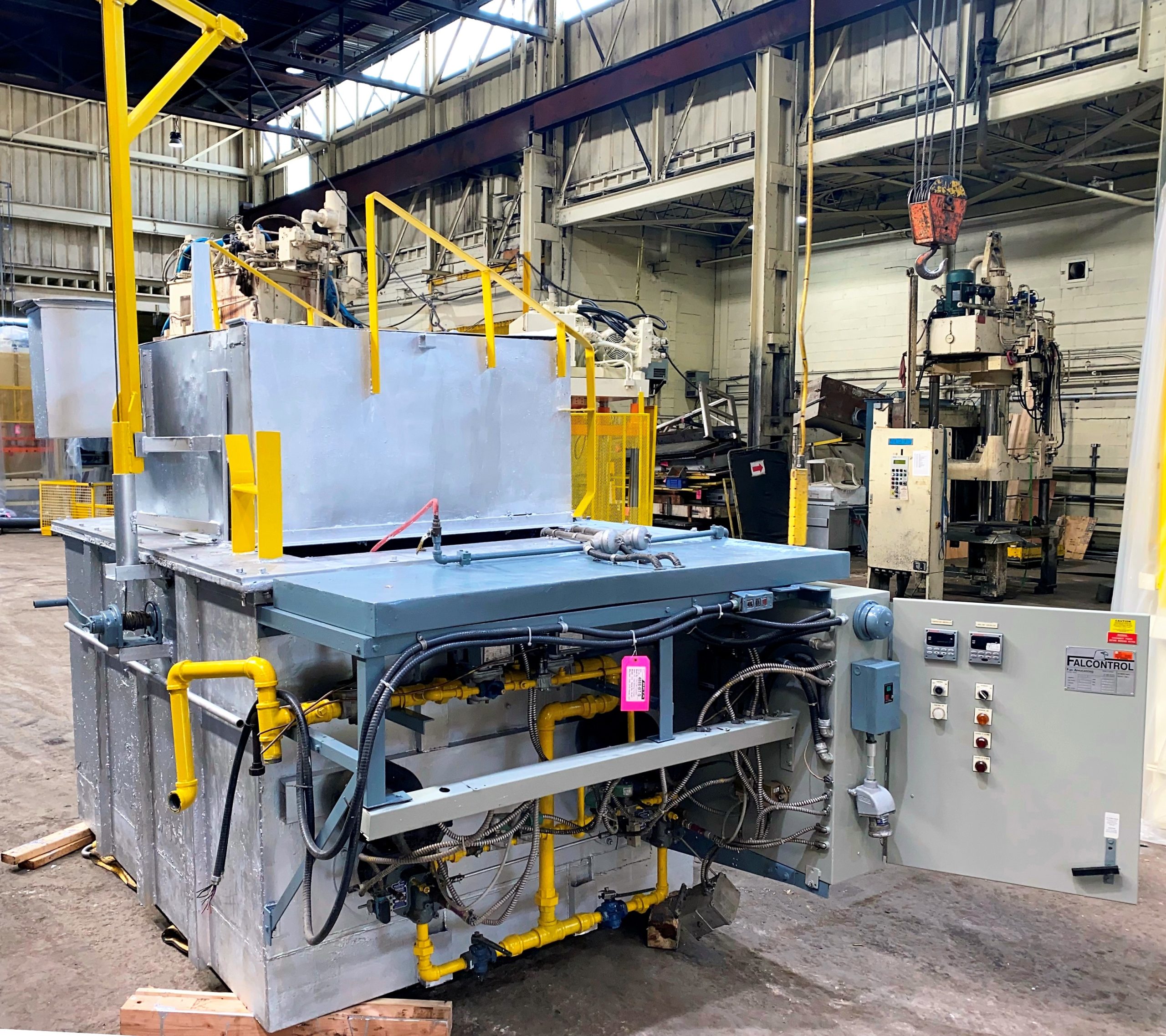 Detailed image of Used Falcontrol Zinc Gas Melting Furnace