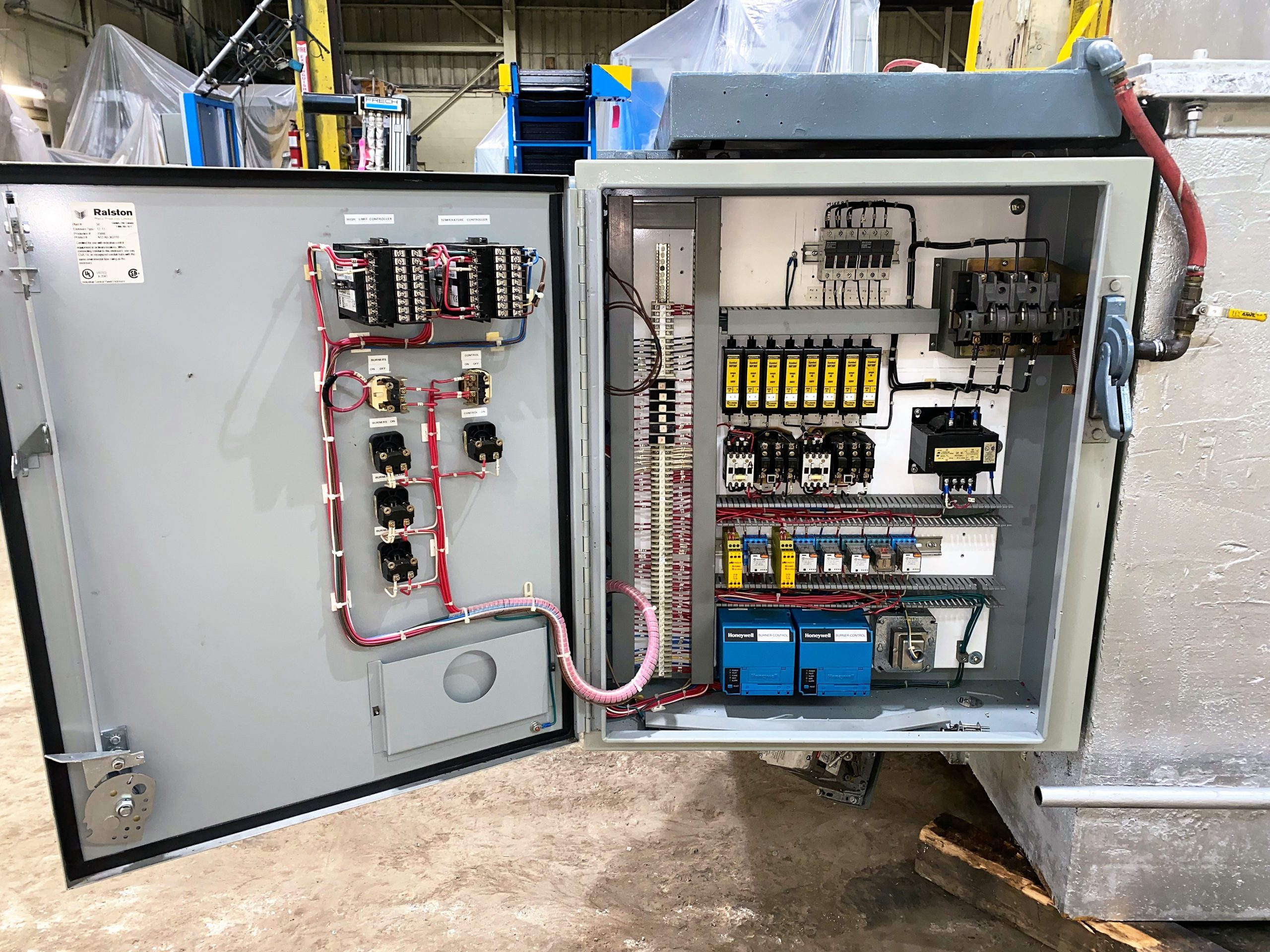 Image of Used Falcontrol Zinc Gas Melting Furnace