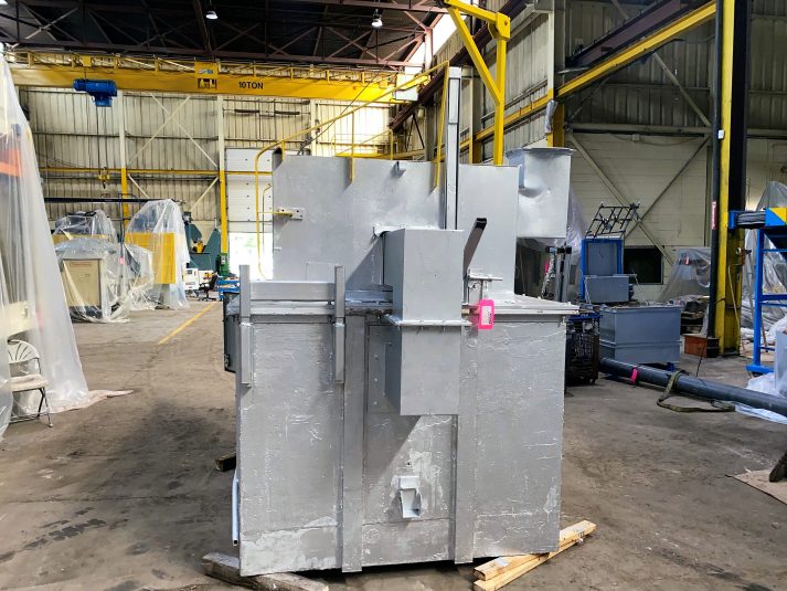 Detailed Picture of Used Falcontrol Zinc Gas Melting Furnace