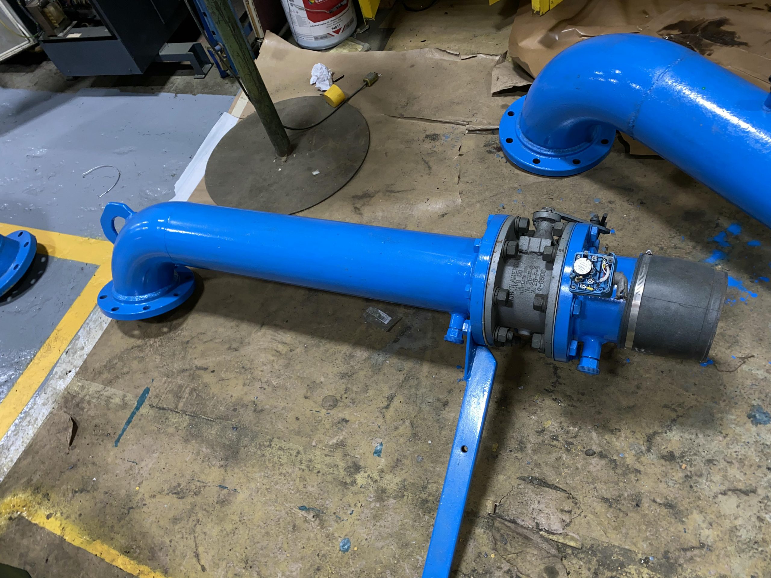 Detailed Picture of Used Schaefer Reverb Tilting Gas Furnace