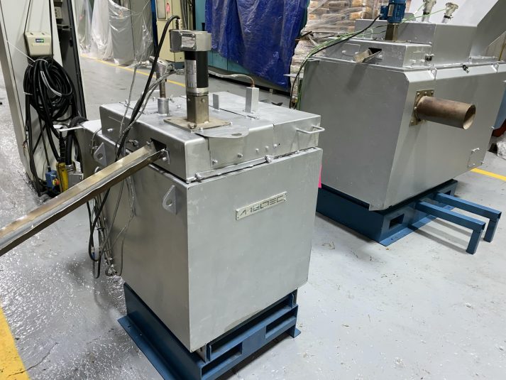 Detailed Picture of Used Meltec Zinc Remelting Furnace