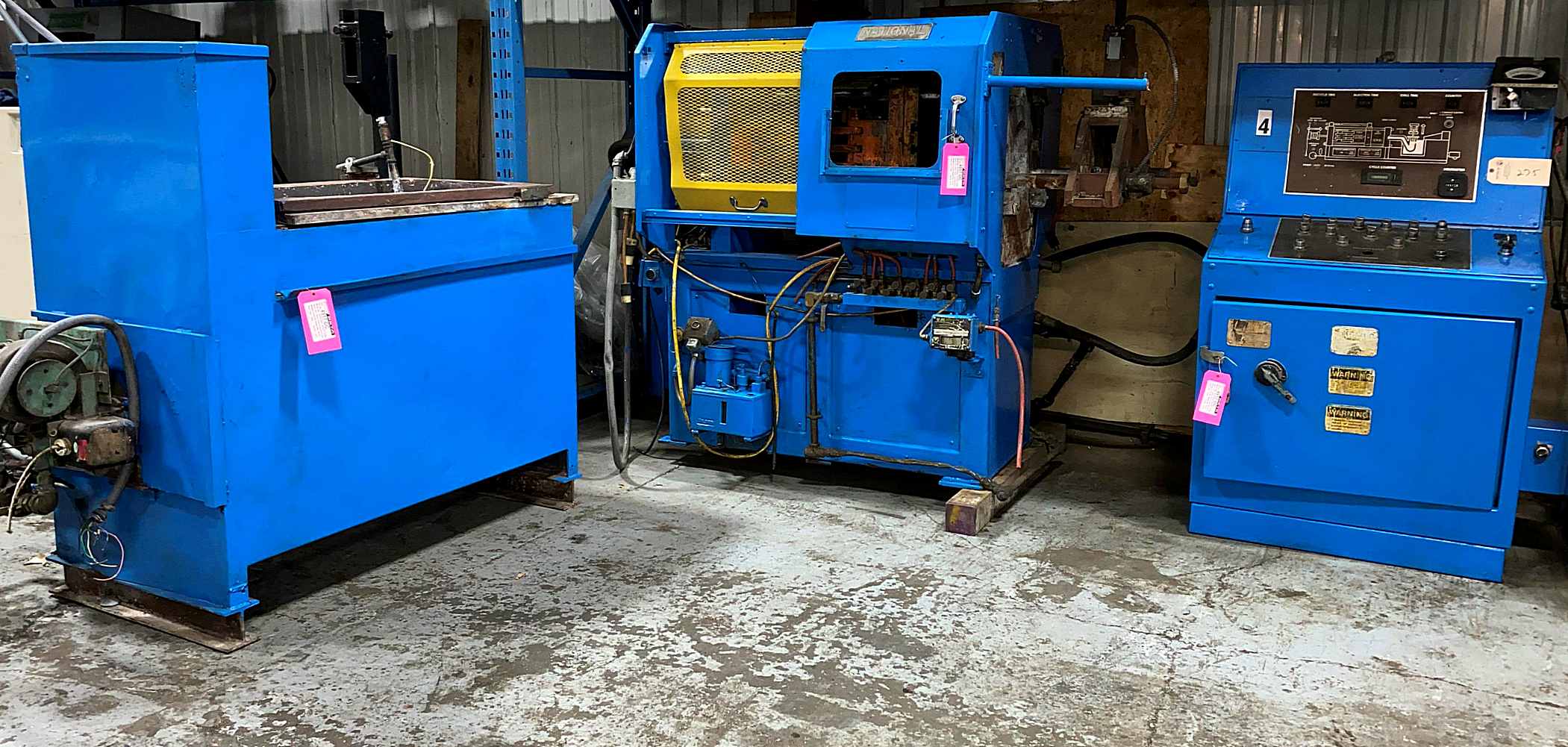 Used National 50 Ton Hot Chamber Die Casting Machine For Sale