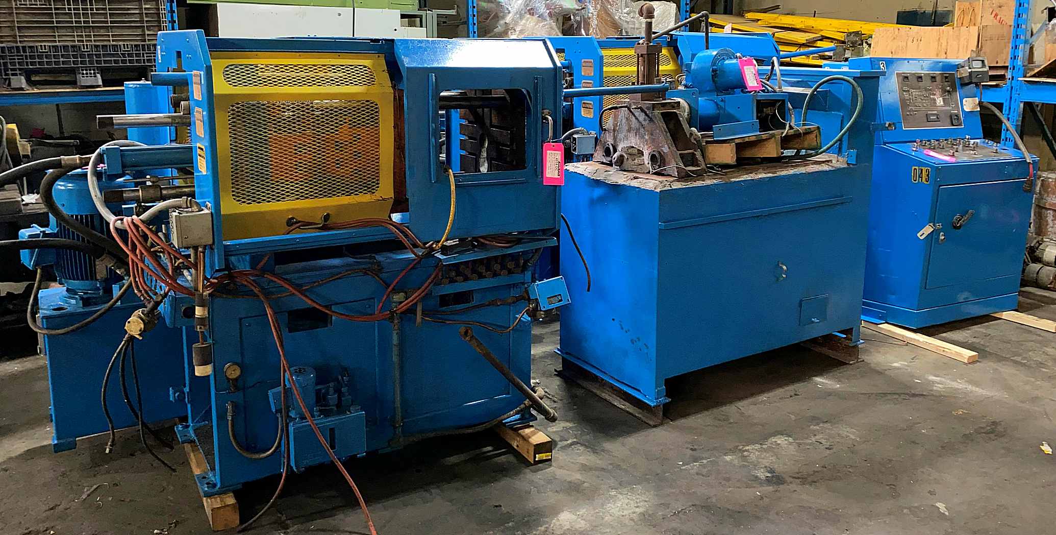 Detailed Picture of Used Hot Chamber Die Casting Machine