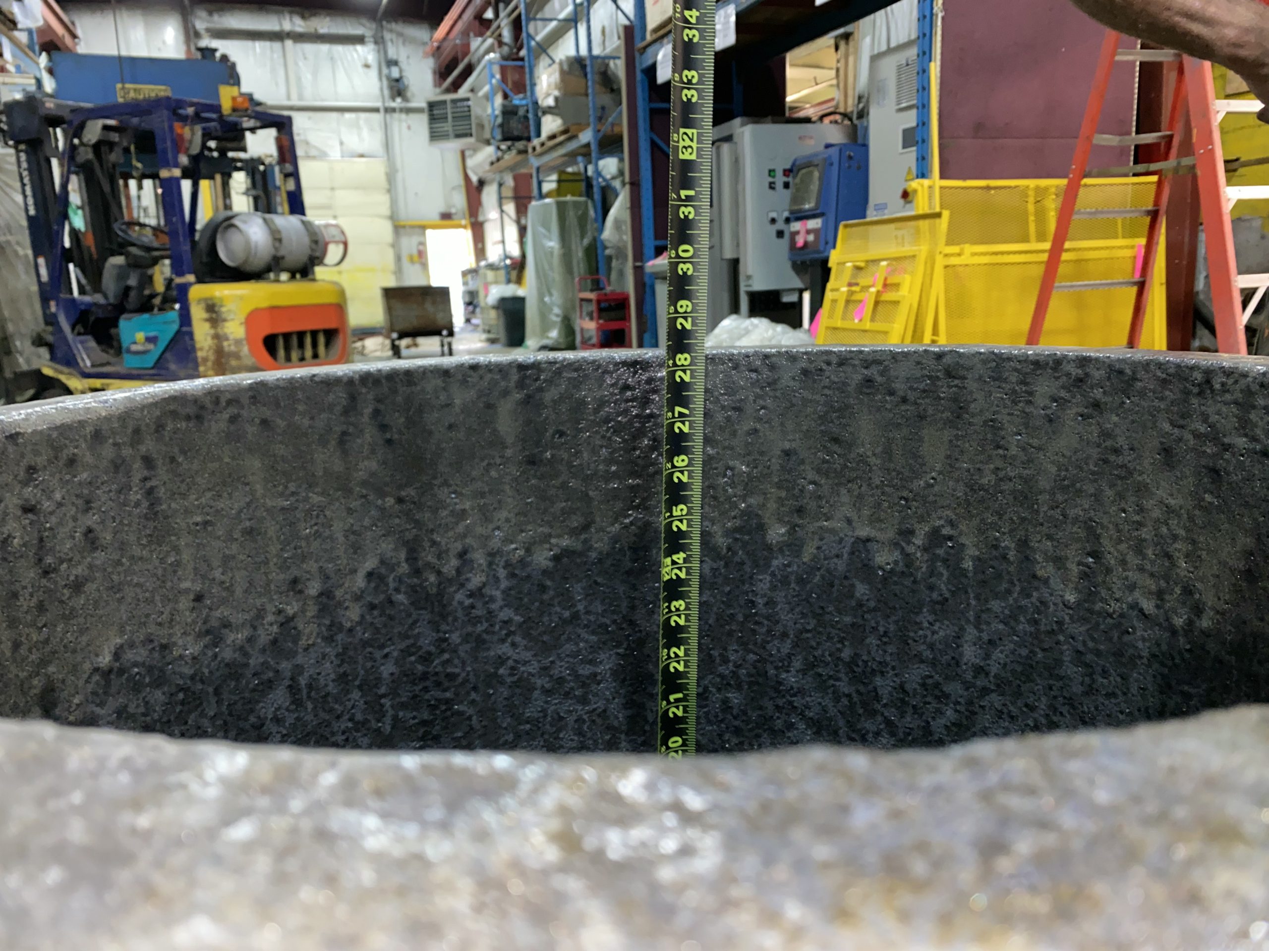 Detailed image of New Vesuvius Melting Furnace Crucible