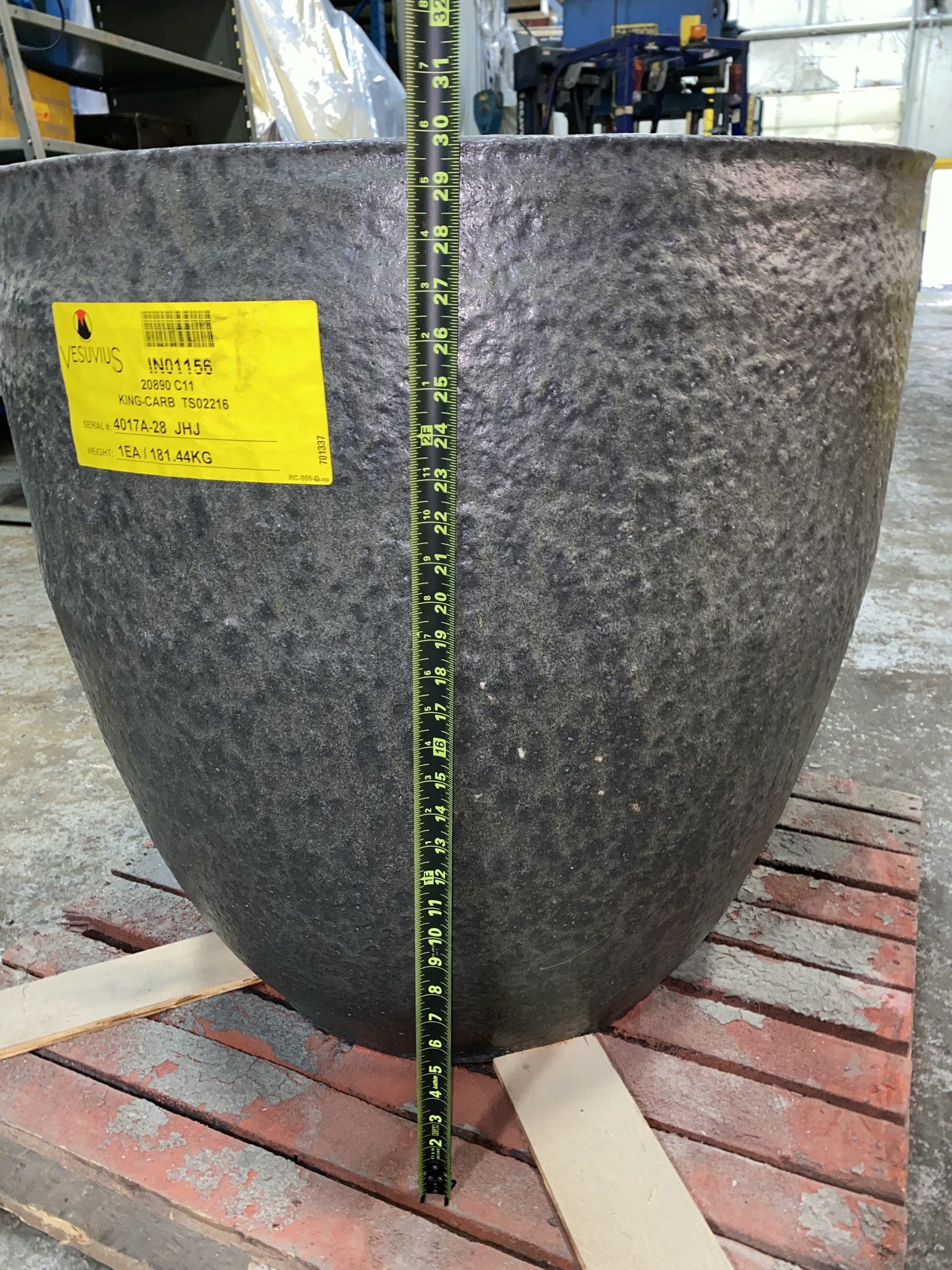 Picture of New Vesuvius Melting Furnace Crucible