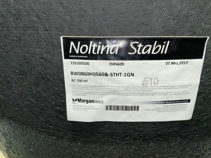 Image of New Noltina Stabil Melting Furnace Crucible