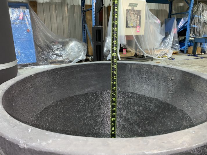 Detailed Picture of New Noltina Stabil Melting Furnace Crucible