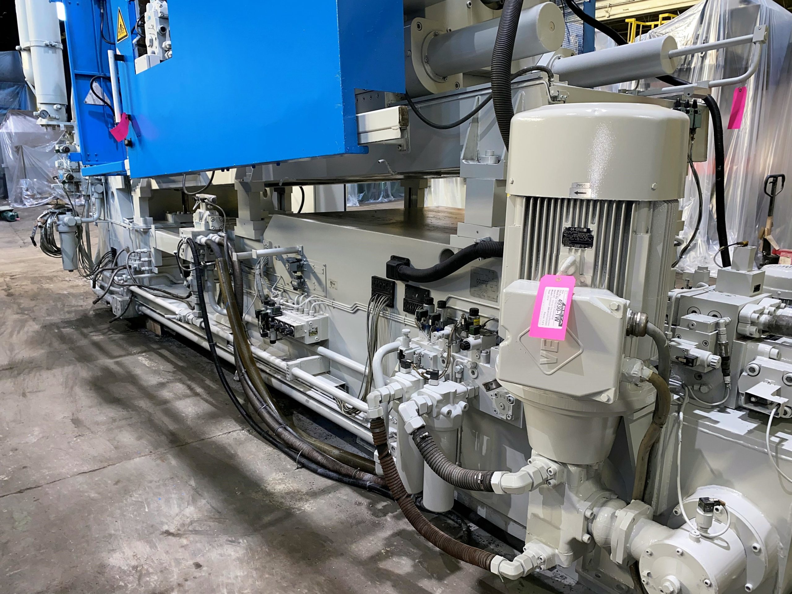 Detailed Picture of Used Hot Chamber Die Casting Machine