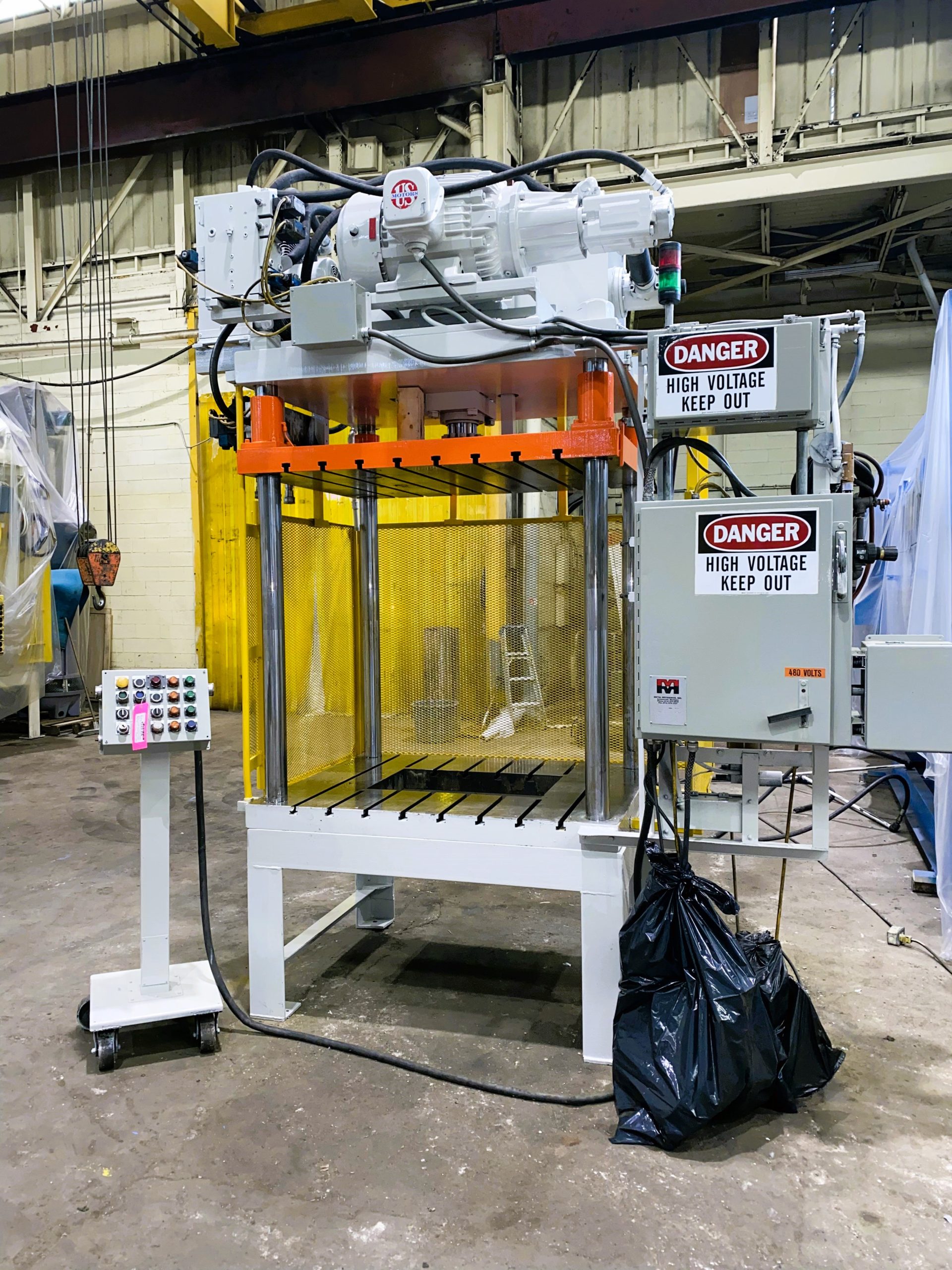 Image of Used Metal Mechanics Die Casting Trim Press