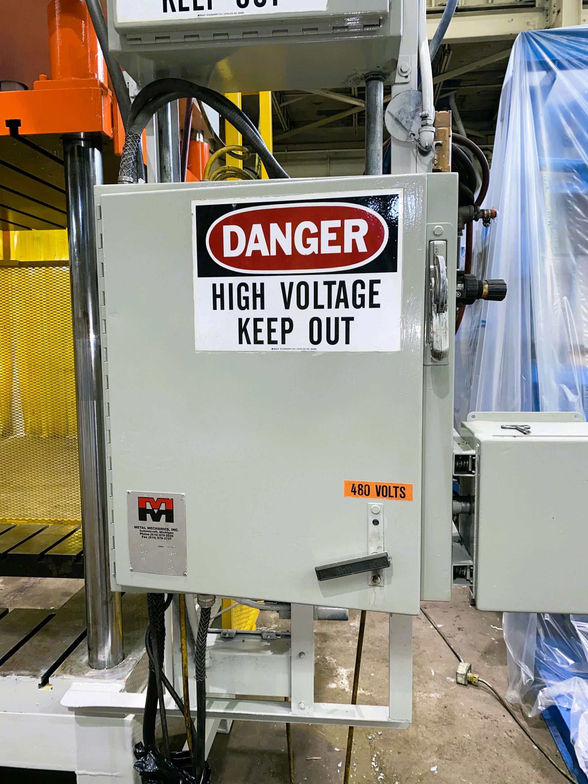 Picture of Used Metal Mechanics Die Casting Trim Press