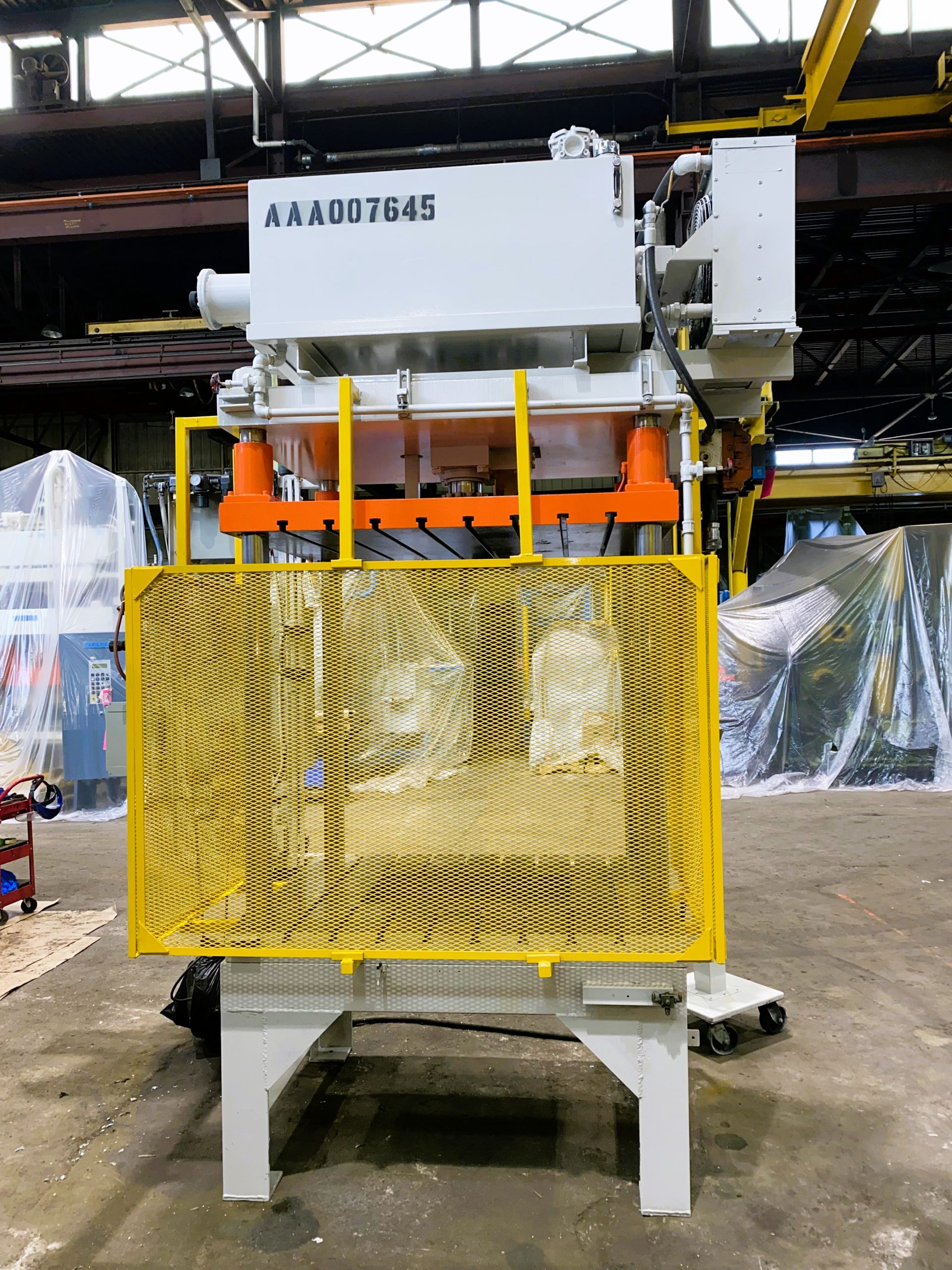 Detailed Picture of Used Metal Mechanics Die Casting Trim Press